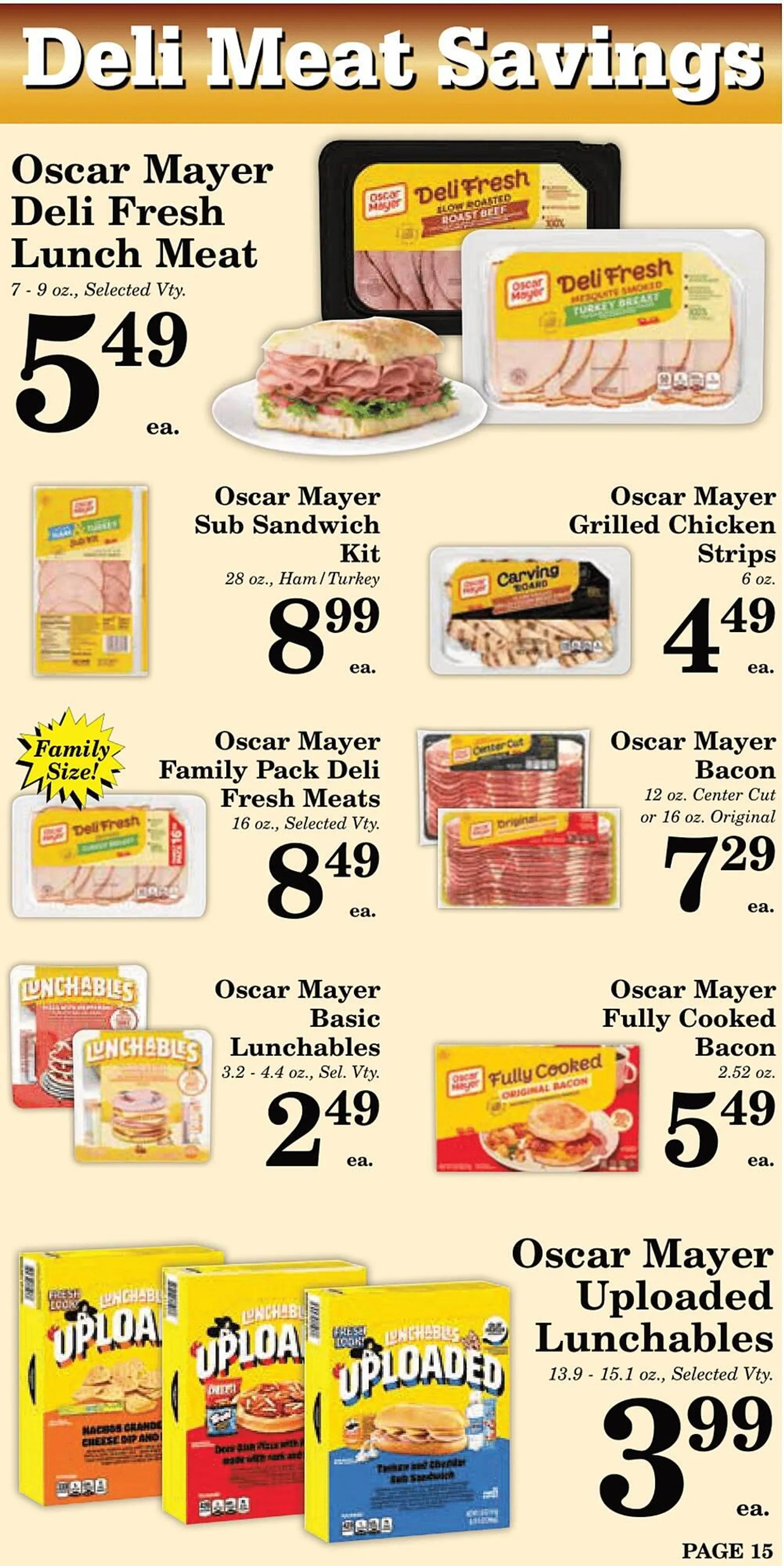 Weekly ad Harvest Foods ad from June 26 to July 30 2024 - Page 15