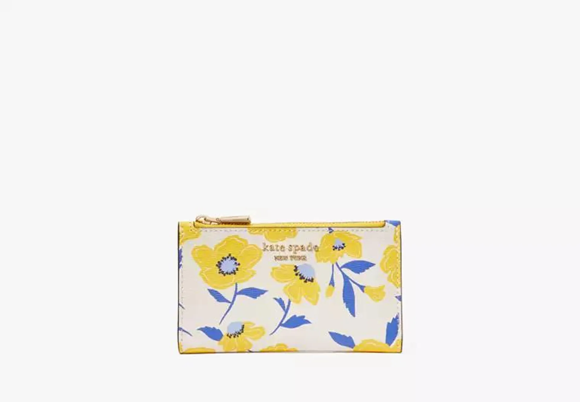 Morgan Sunshine Floral Small Slim Bifold Wallet