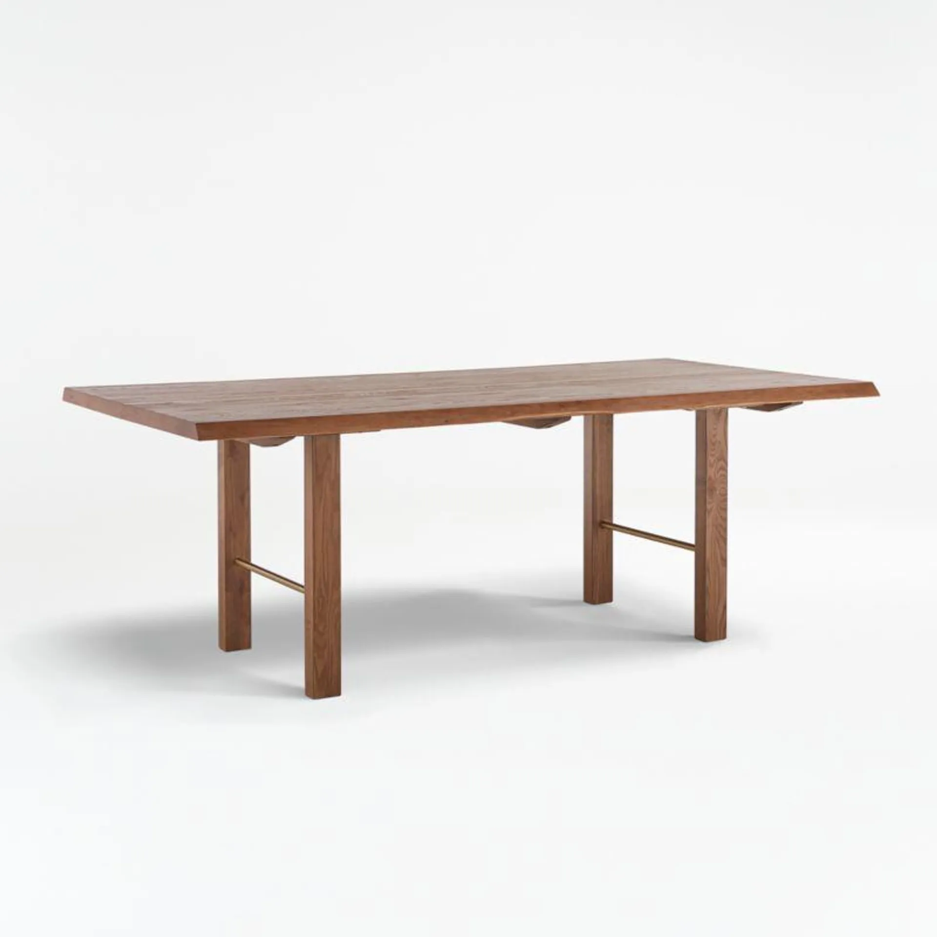 Montana 82" Live Edge Dining Table + Reviews | Crate & Barrel