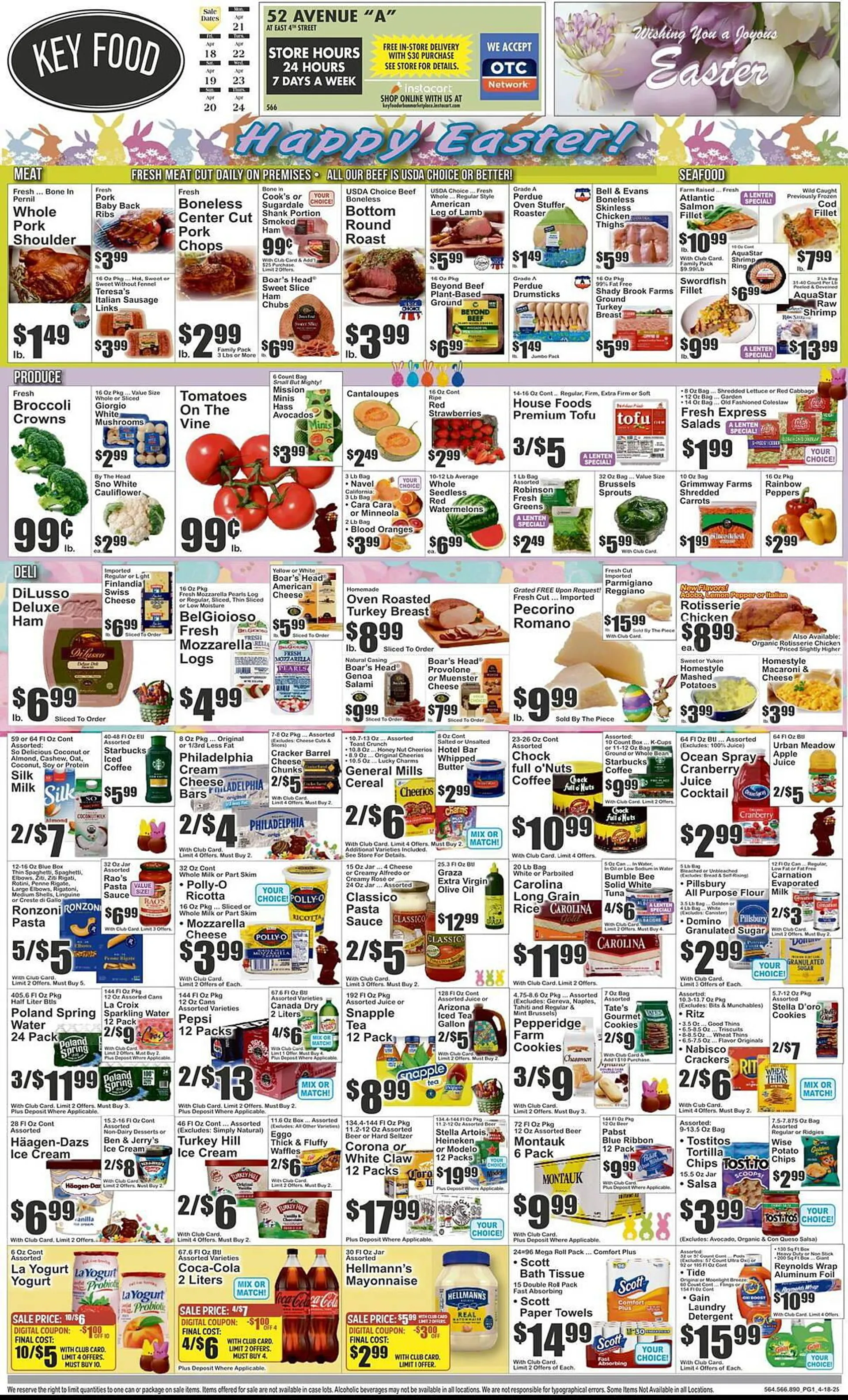 Key Food Weekly Ad - 1