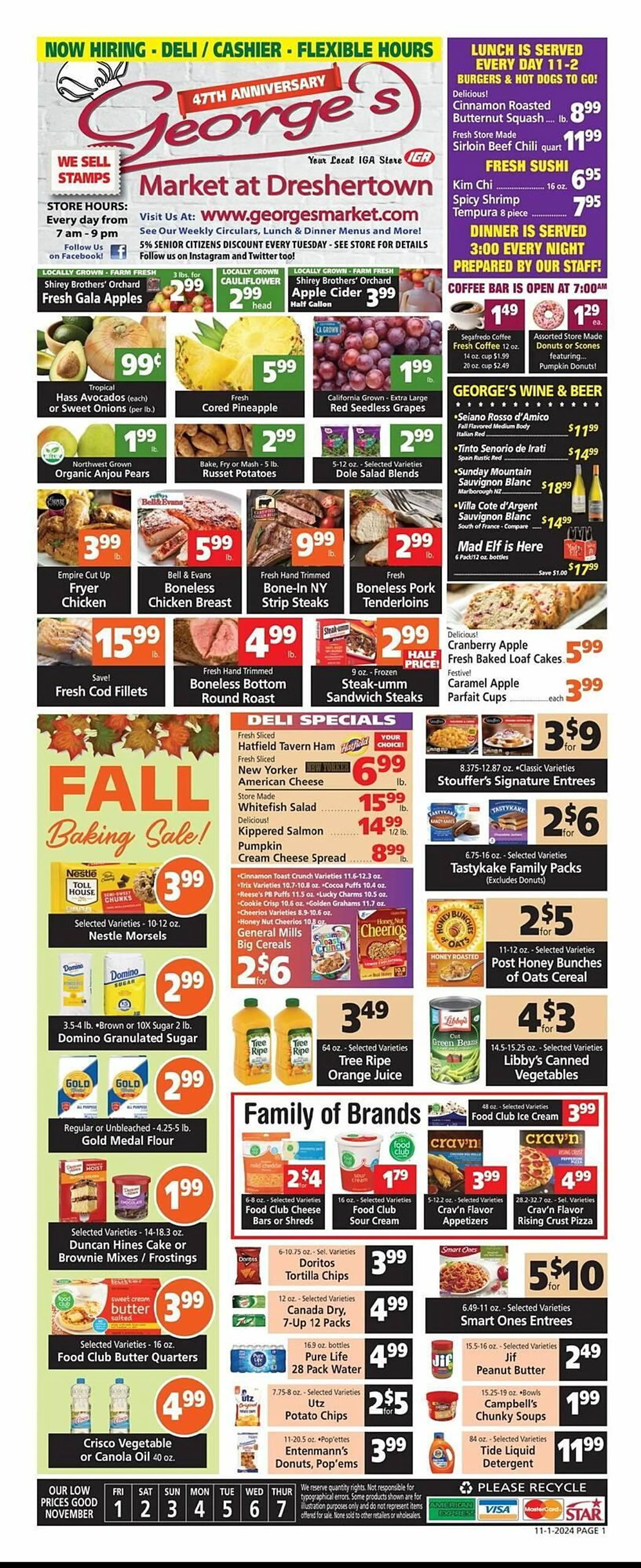 Georges Market Weekly Ad - 1