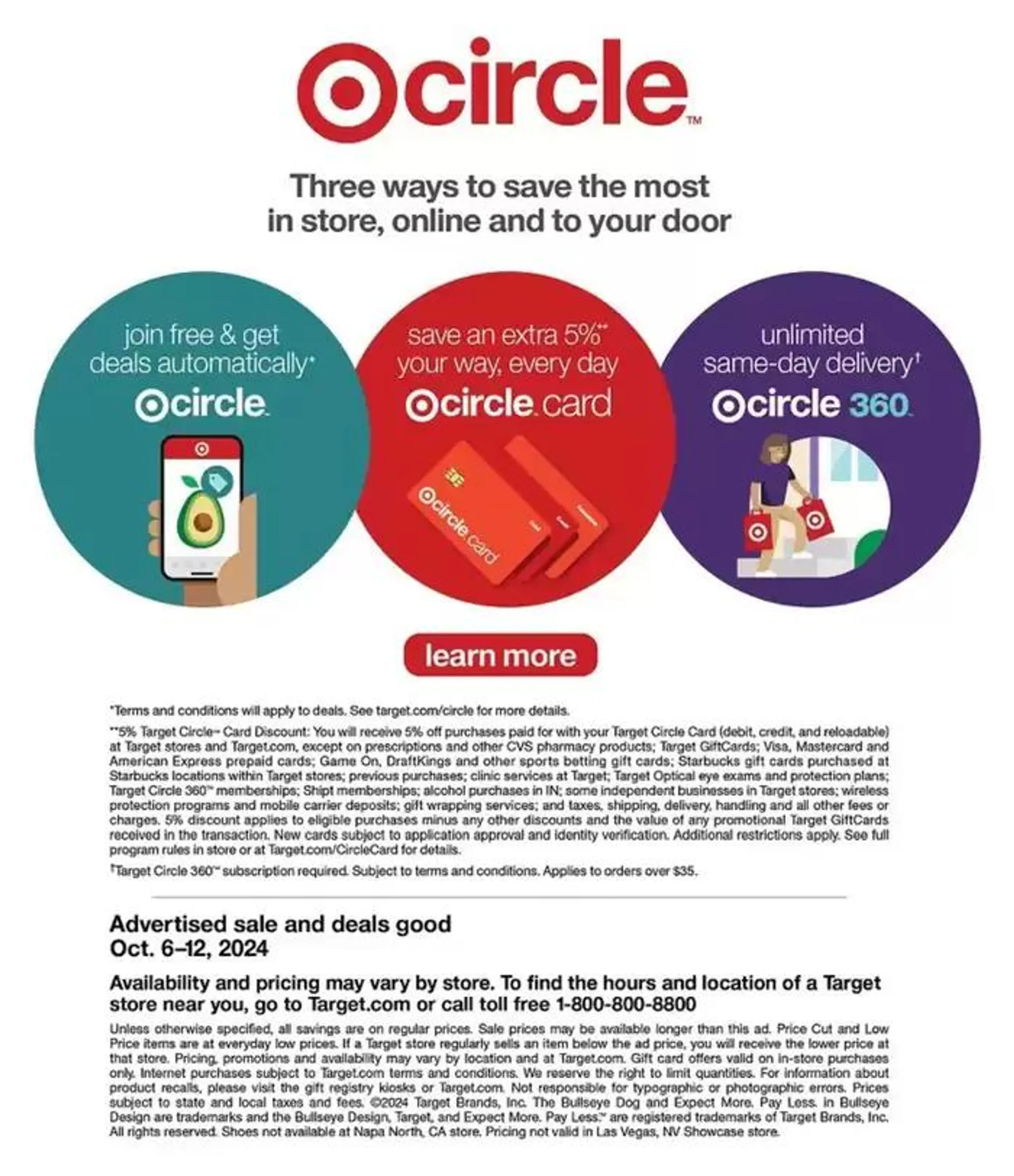 Weekly ad Target flyer from October 9 to October 23 2024 - Page 47