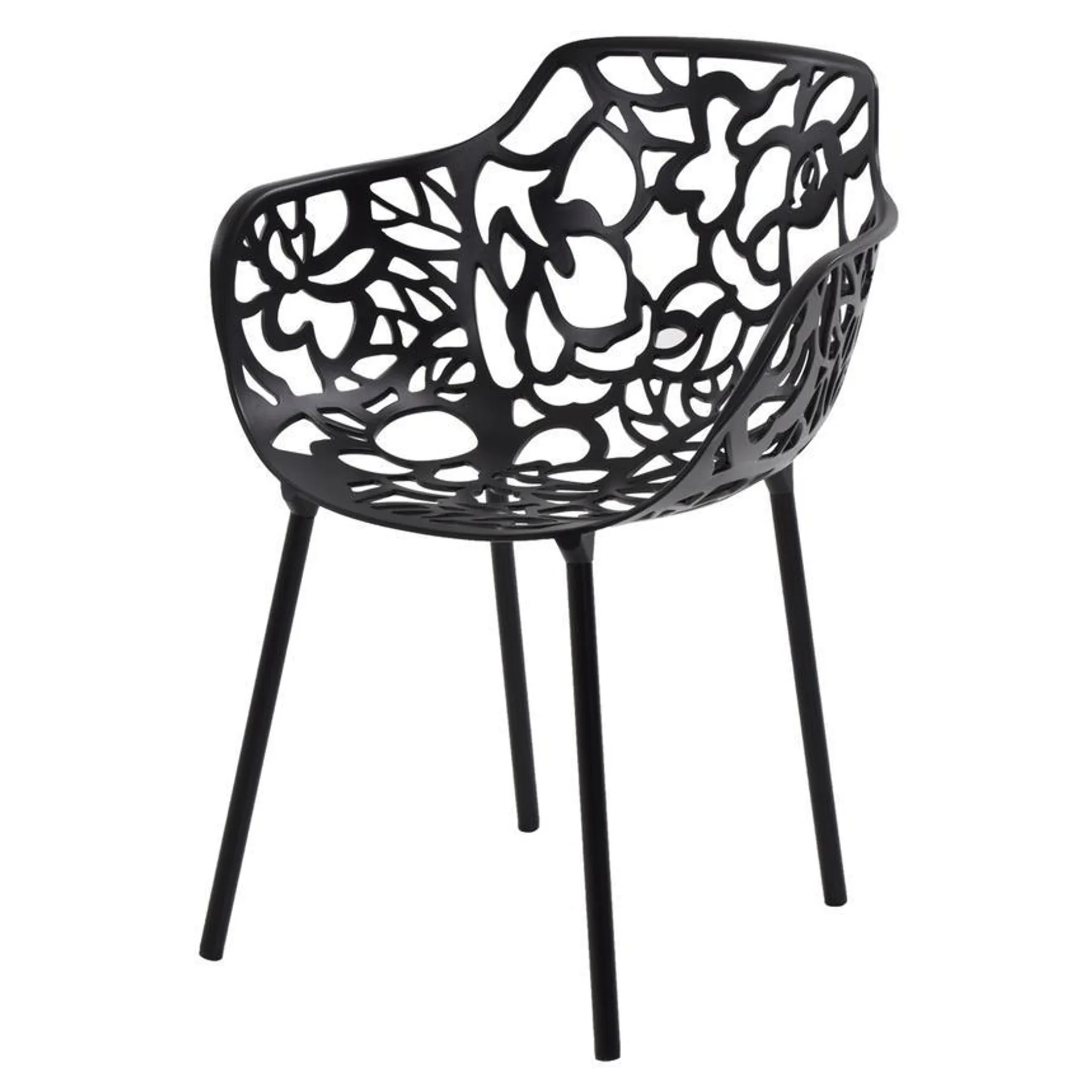 Rosie Black Accent Chair