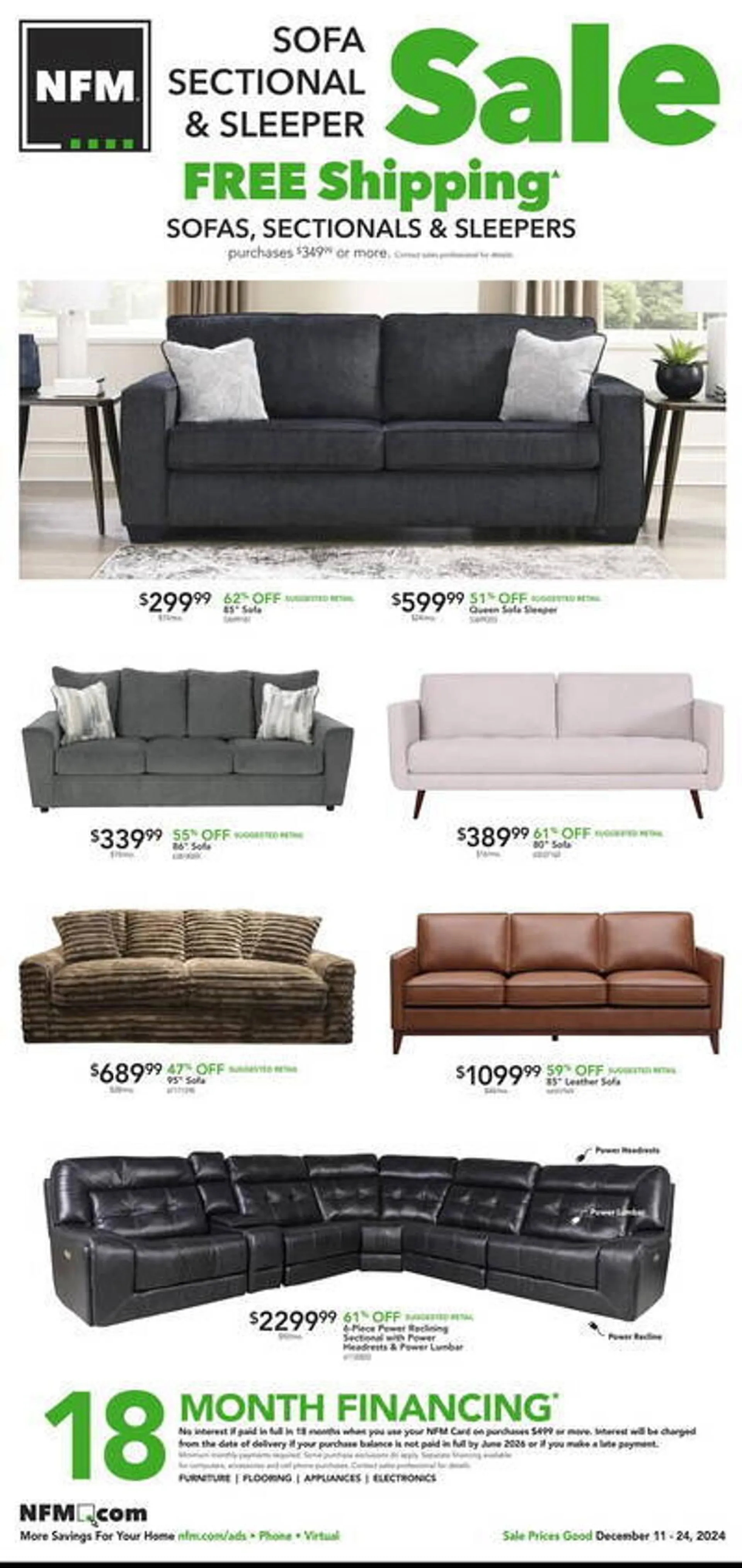 Nebraska Furniture Mart Weekly Ad - 1