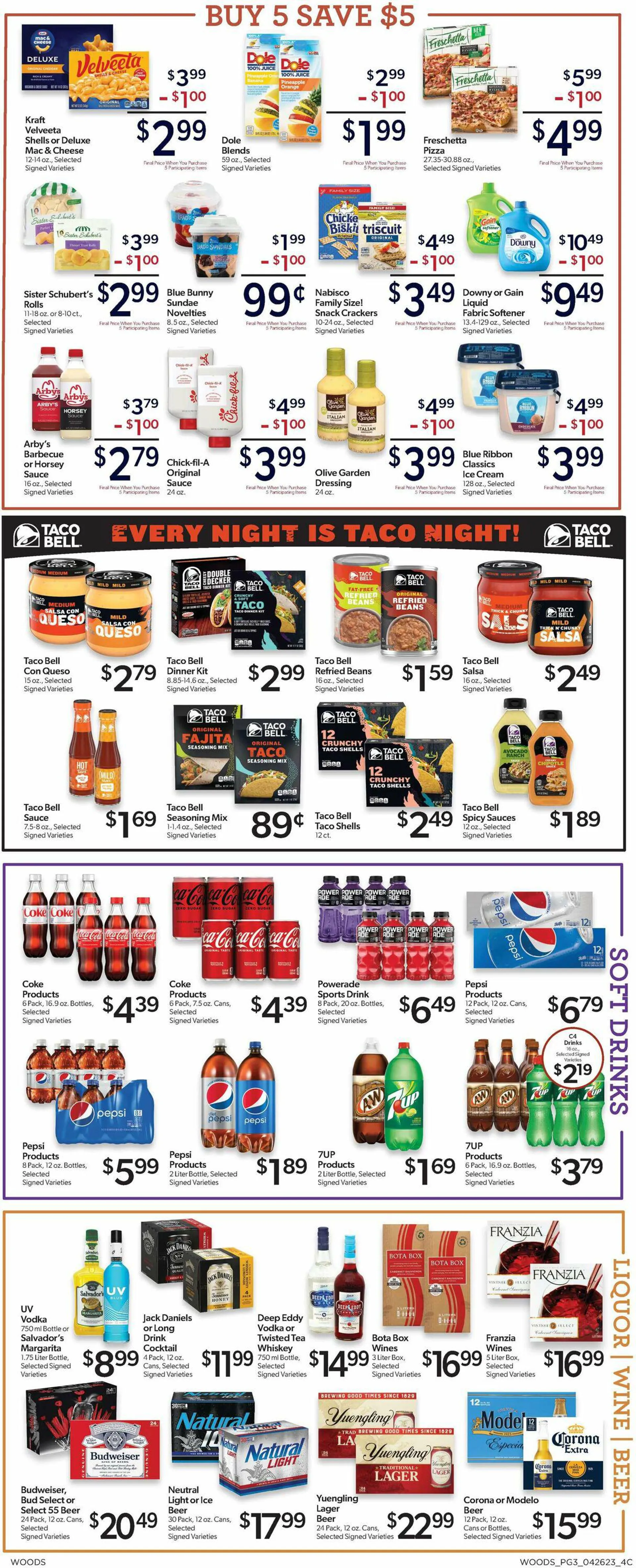 Woods Supermarket Current weekly ad - 3
