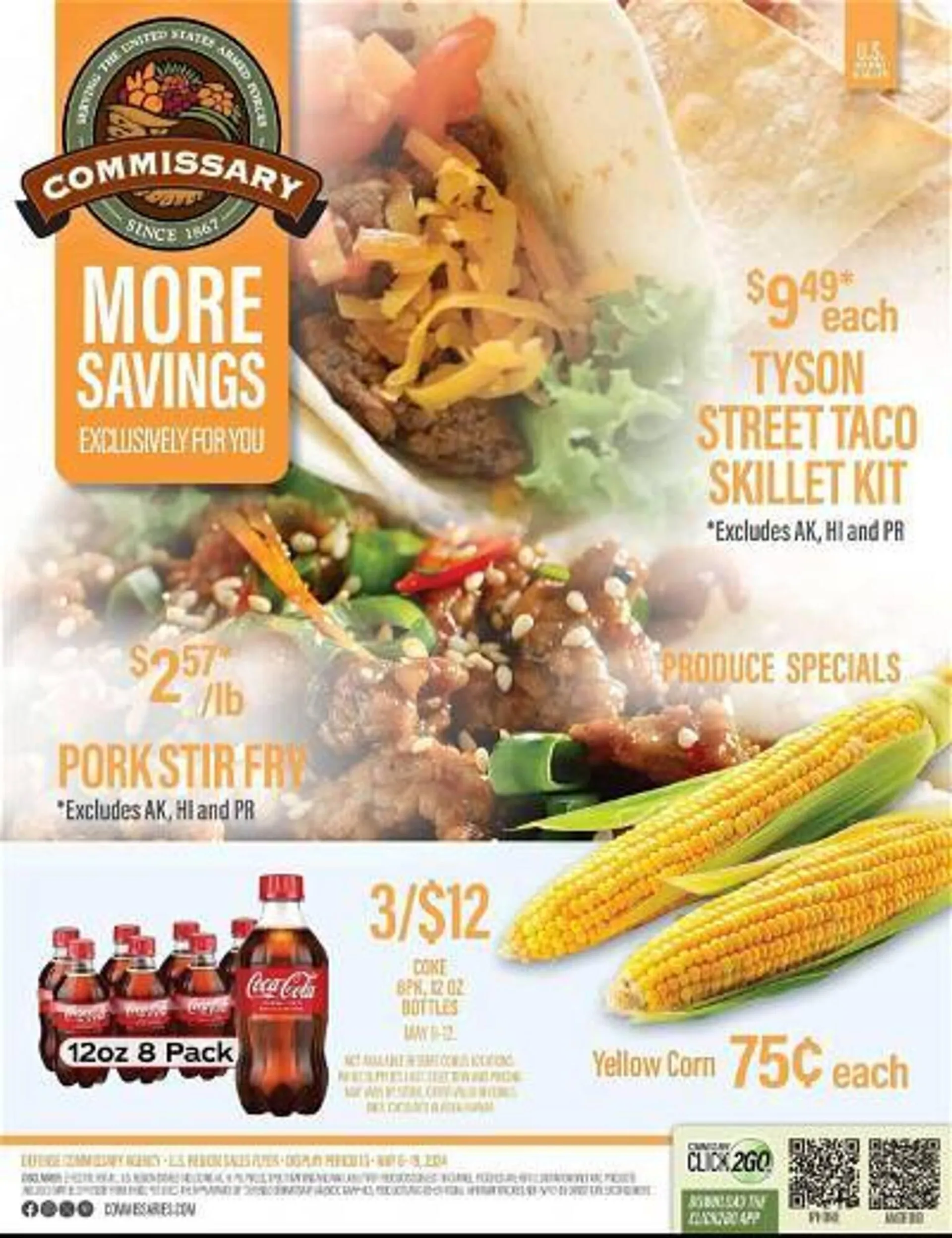 Commissary Weekly Ad - 1