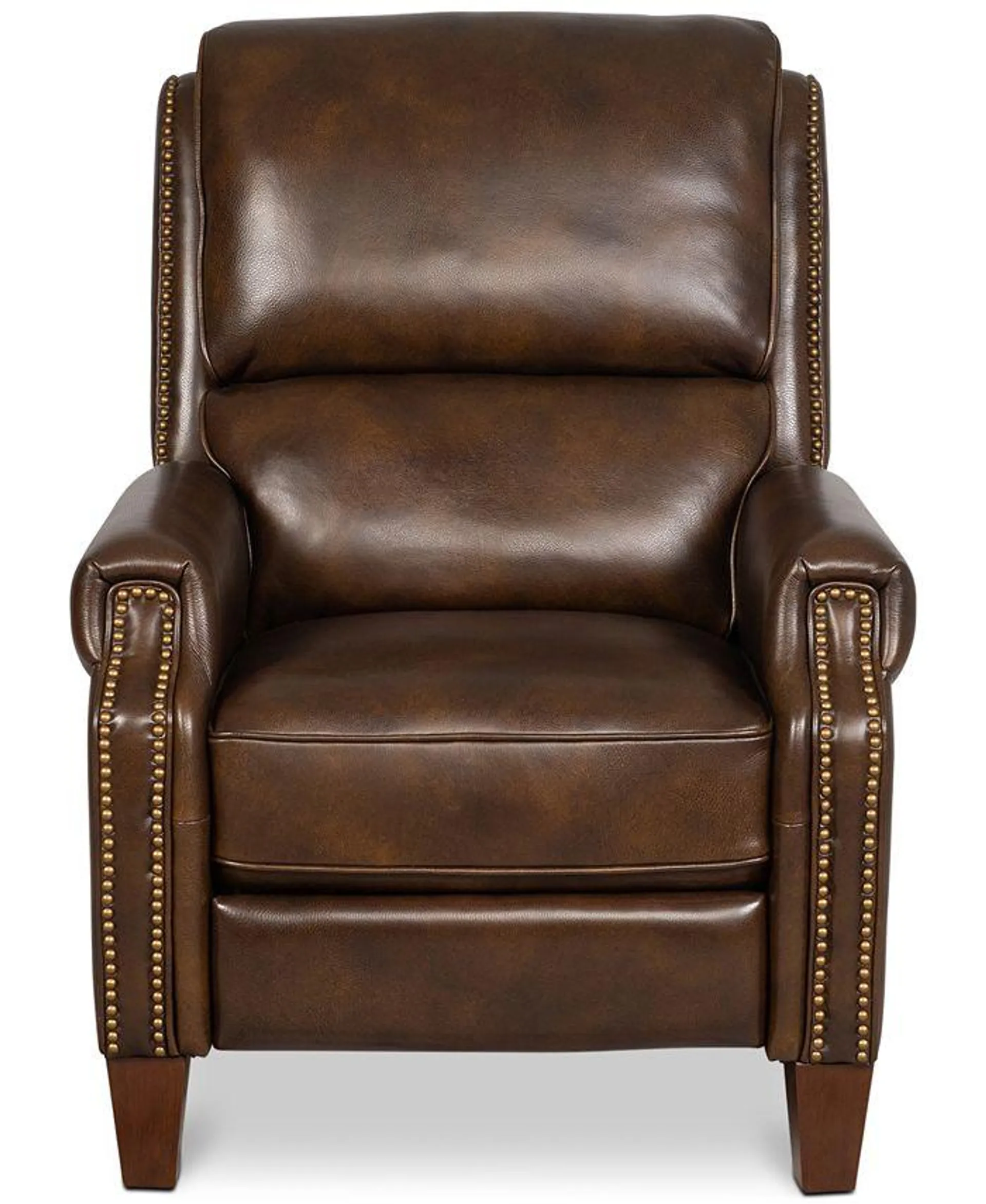 Arianlee Leather Push Back Recliner, Created for Macy's