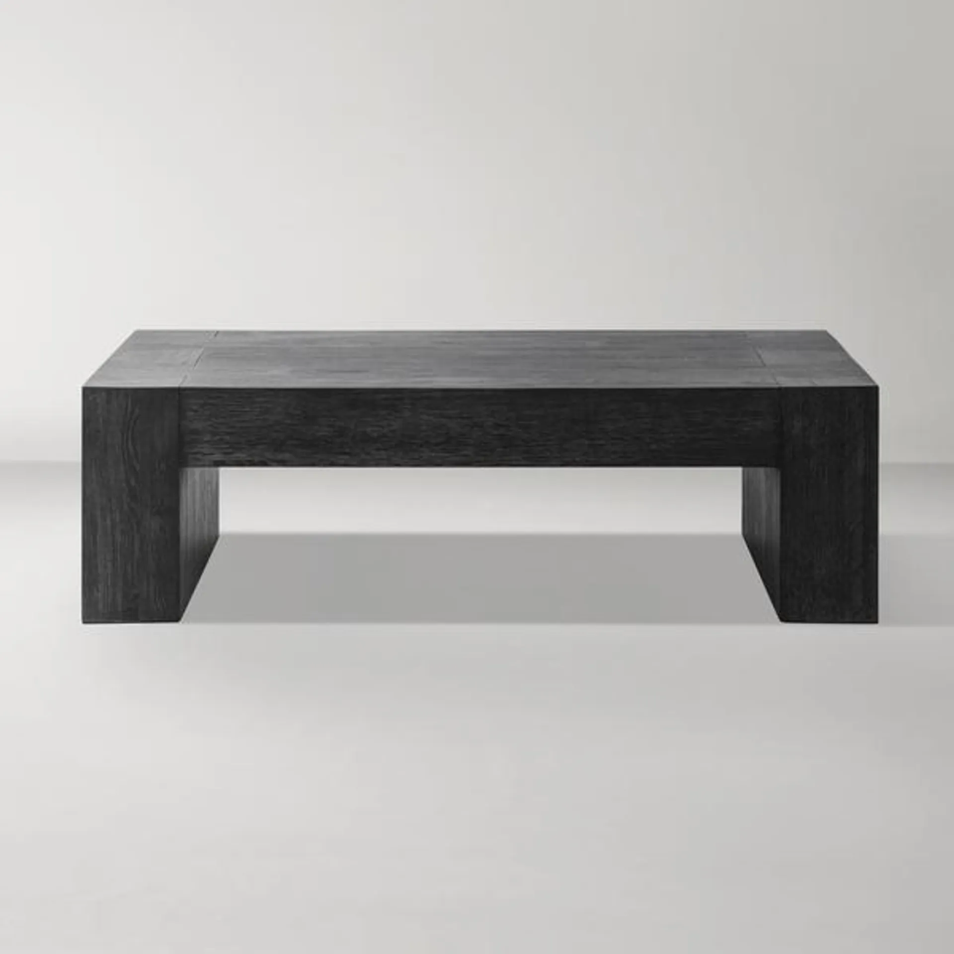 Bristol Reclaimed Oak 60" Coffee Table - Black