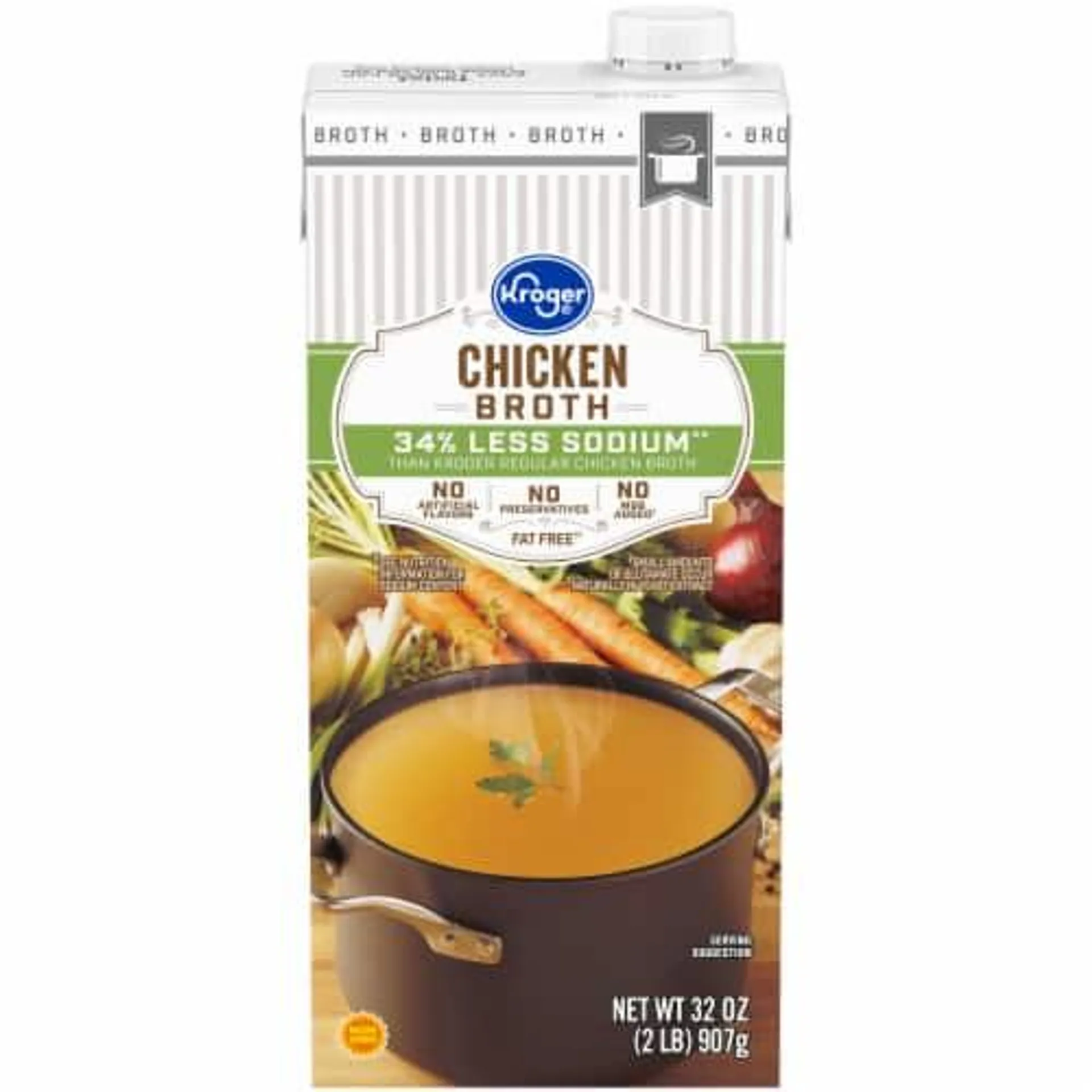 Kroger® Reduced Sodium Chicken Broth