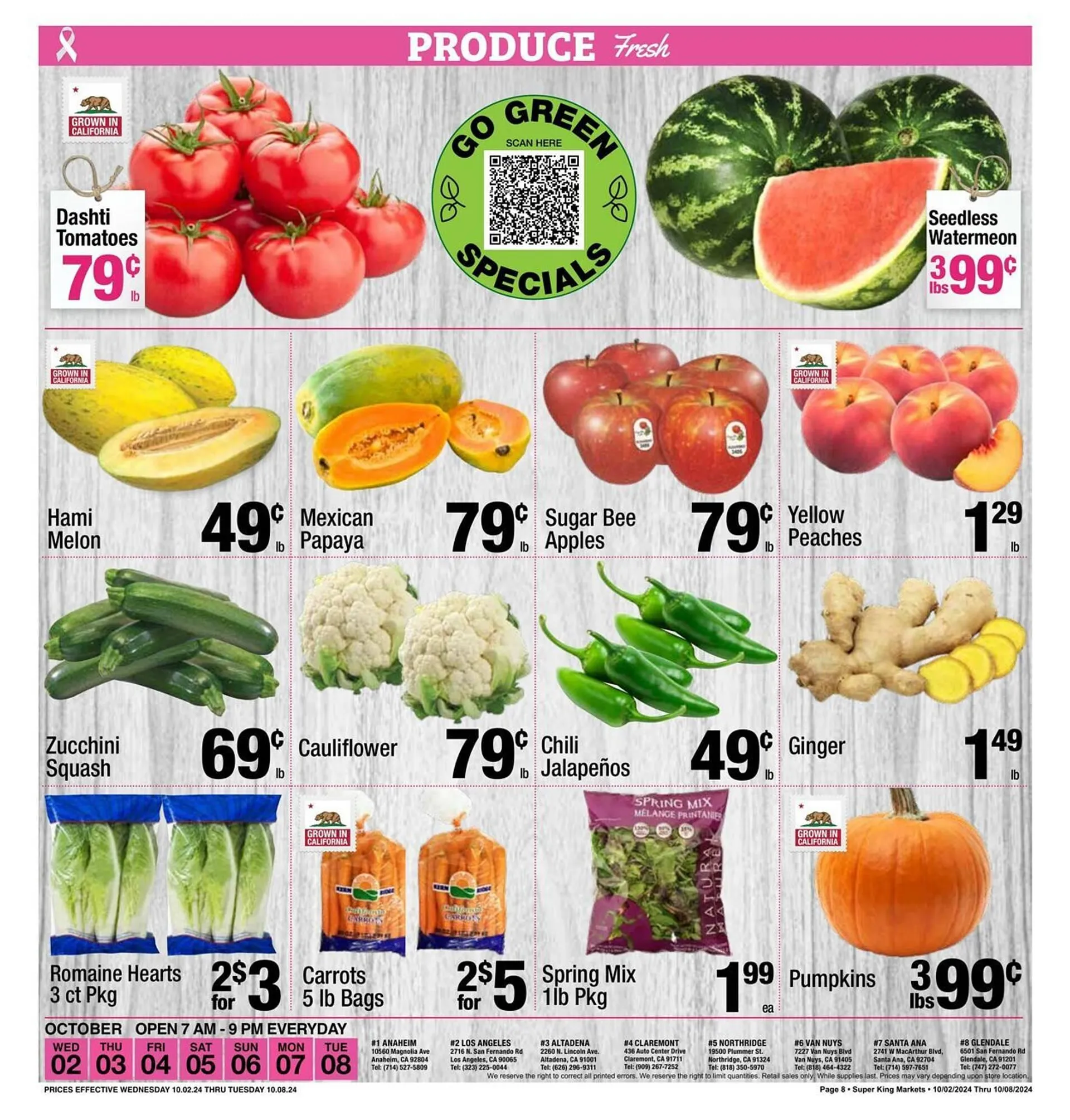 Weekly ad Super King Markets Weekly Ad from October 2 to October 8 2024 - Page 8