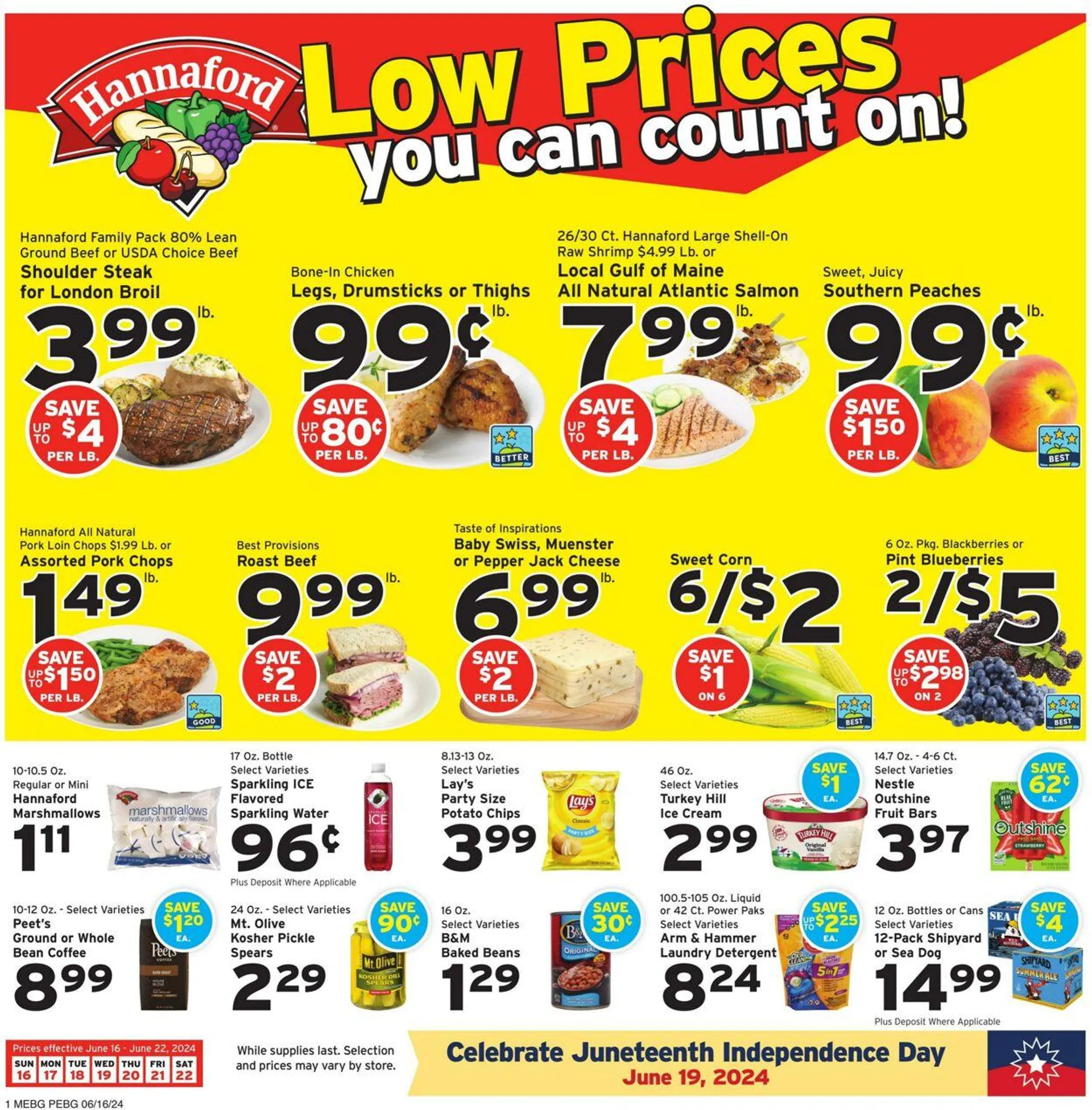 Hannaford Current weekly ad - 1