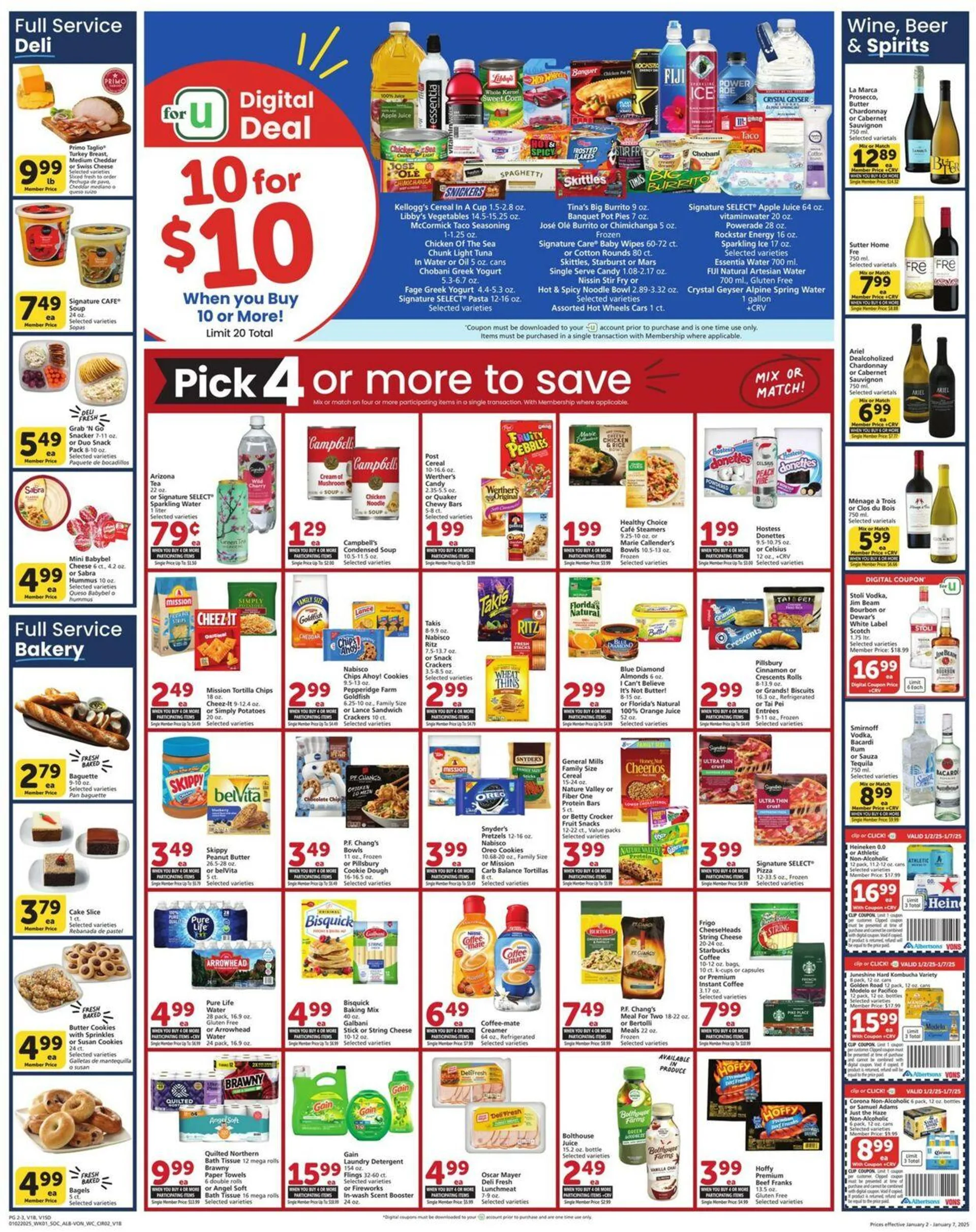 Weekly ad Vons Current weekly ad from January 2 to January 7 2025 - Page 2