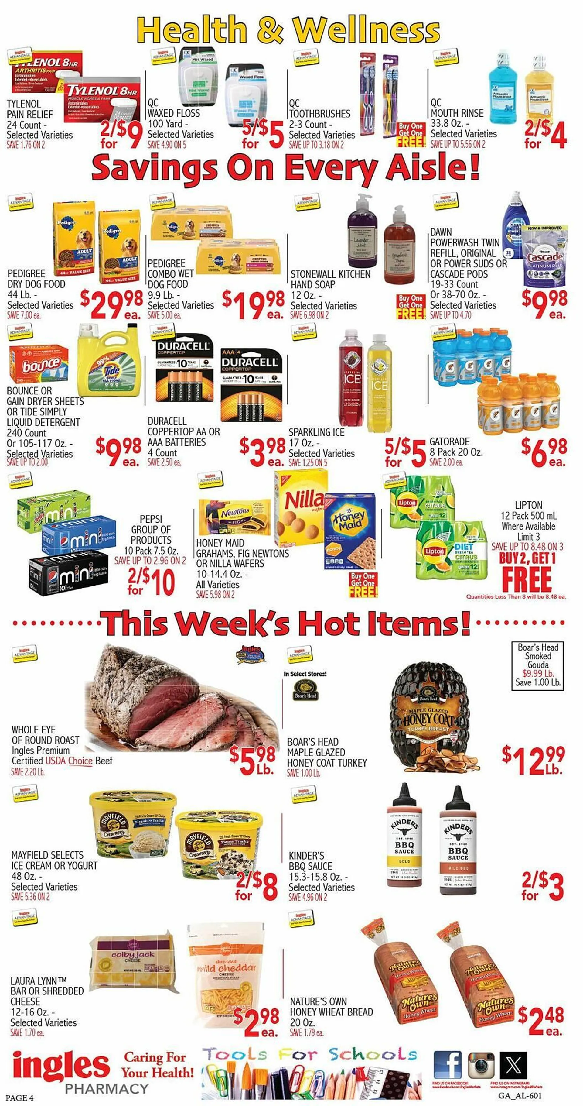 Weekly ad Ingles Markets Weekly Ad from July 9 to July 15 2025 - Page 4