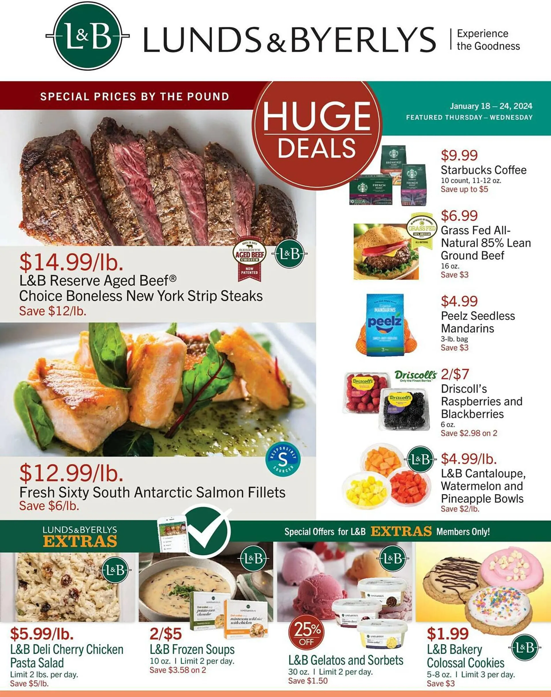 Weekly ad Lunds & Byerlys Weekly Ad from January 18 to January 24 2024 - Page 
