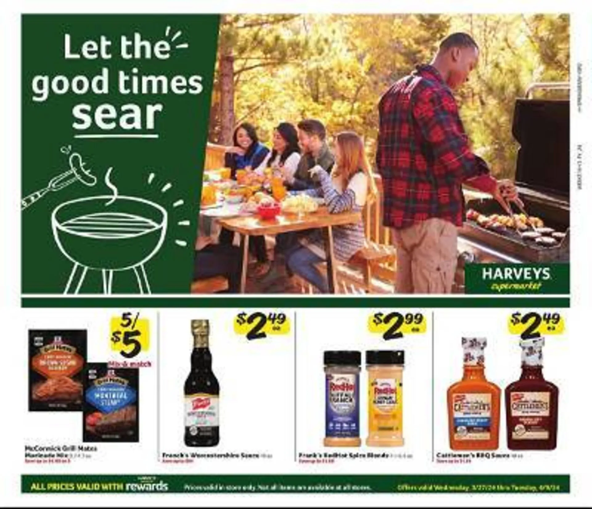 Weekly ad Harveys Supermarkets Weekly Ad from March 27 to April 9 2024 - Page 