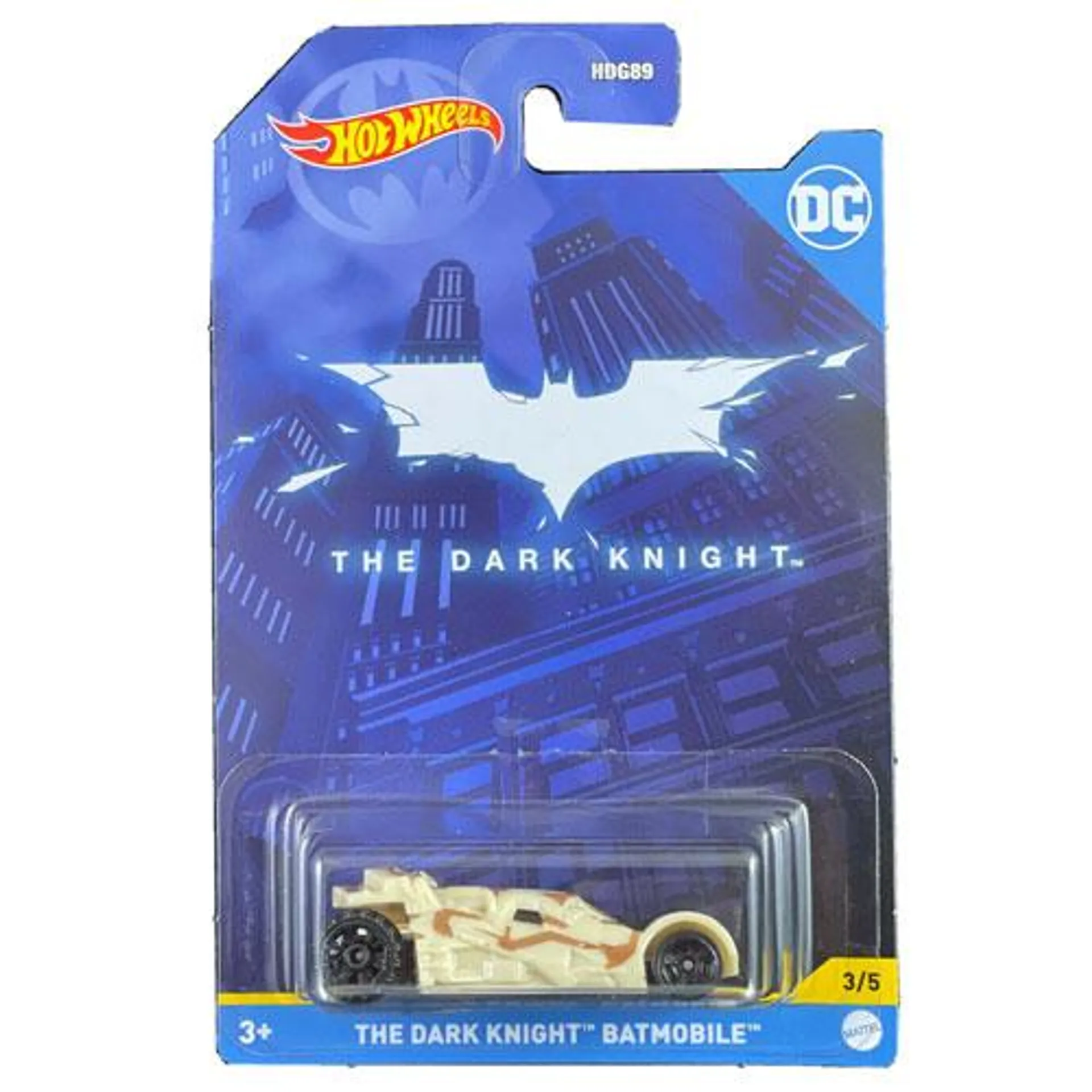 Mattel - Hot Wheels DC Comics Batman - DARK KNIGHT BATMOBILE (Tan Camo)(3/5)