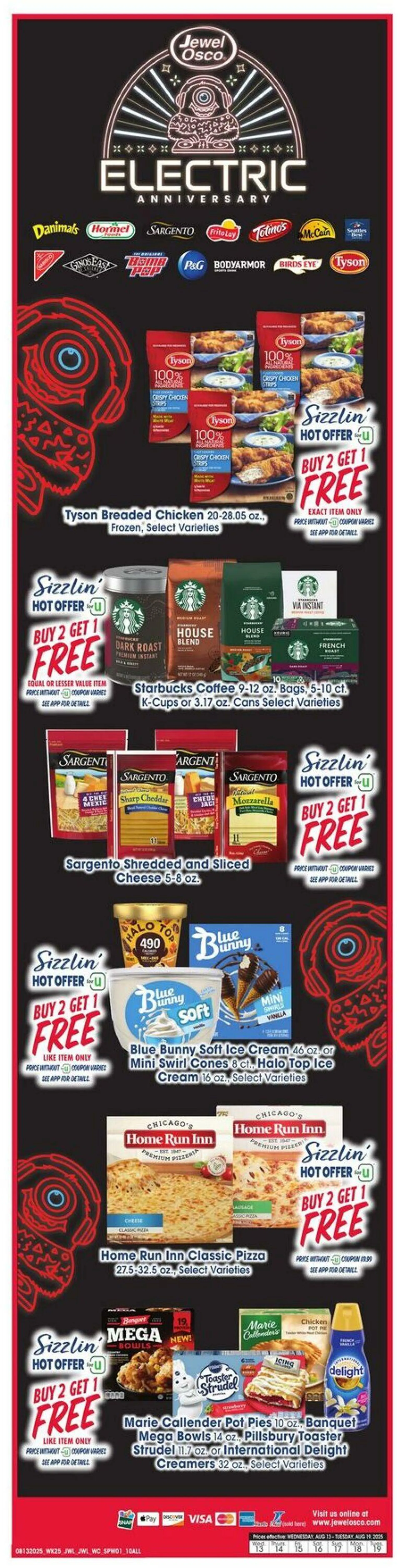 Weekly ad Jewel Osco Current weekly ad from August 13 to August 19 2025 - Page 1