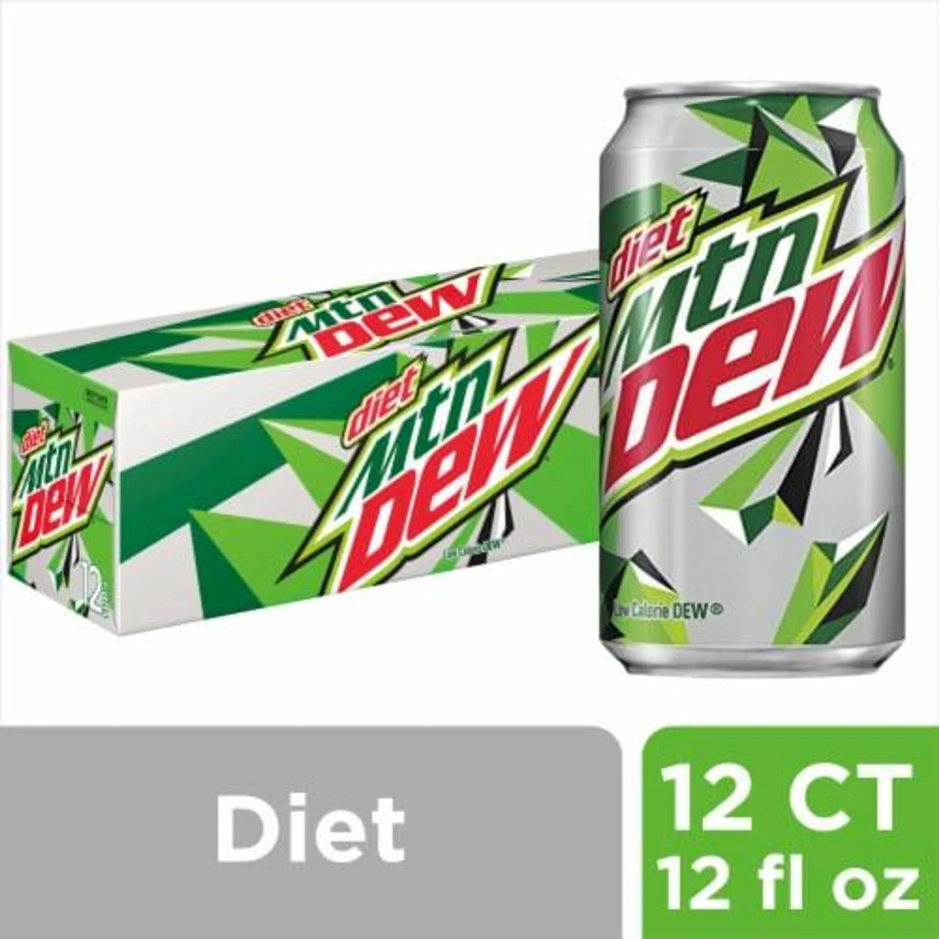 Diet Mountain Dew® Zero Sugar Soda Cans