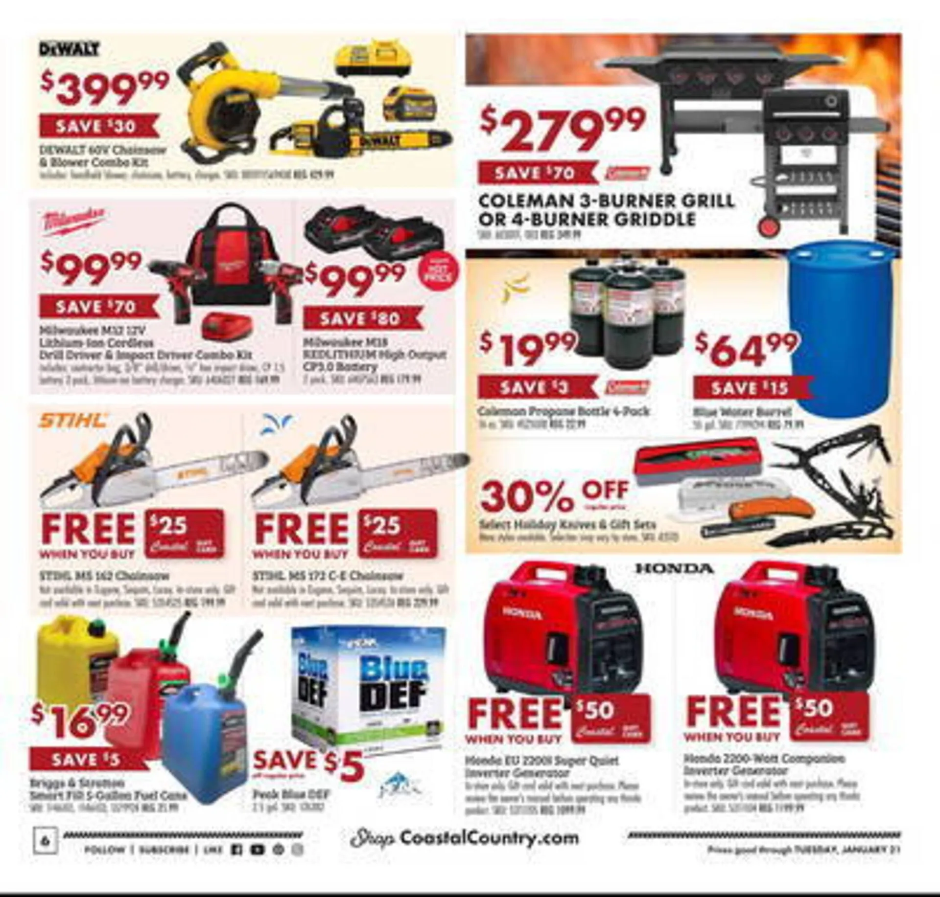 Weekly ad Coastal Farm & Ranch Weekly Ad from January 15 to January 21 2025 - Page 6