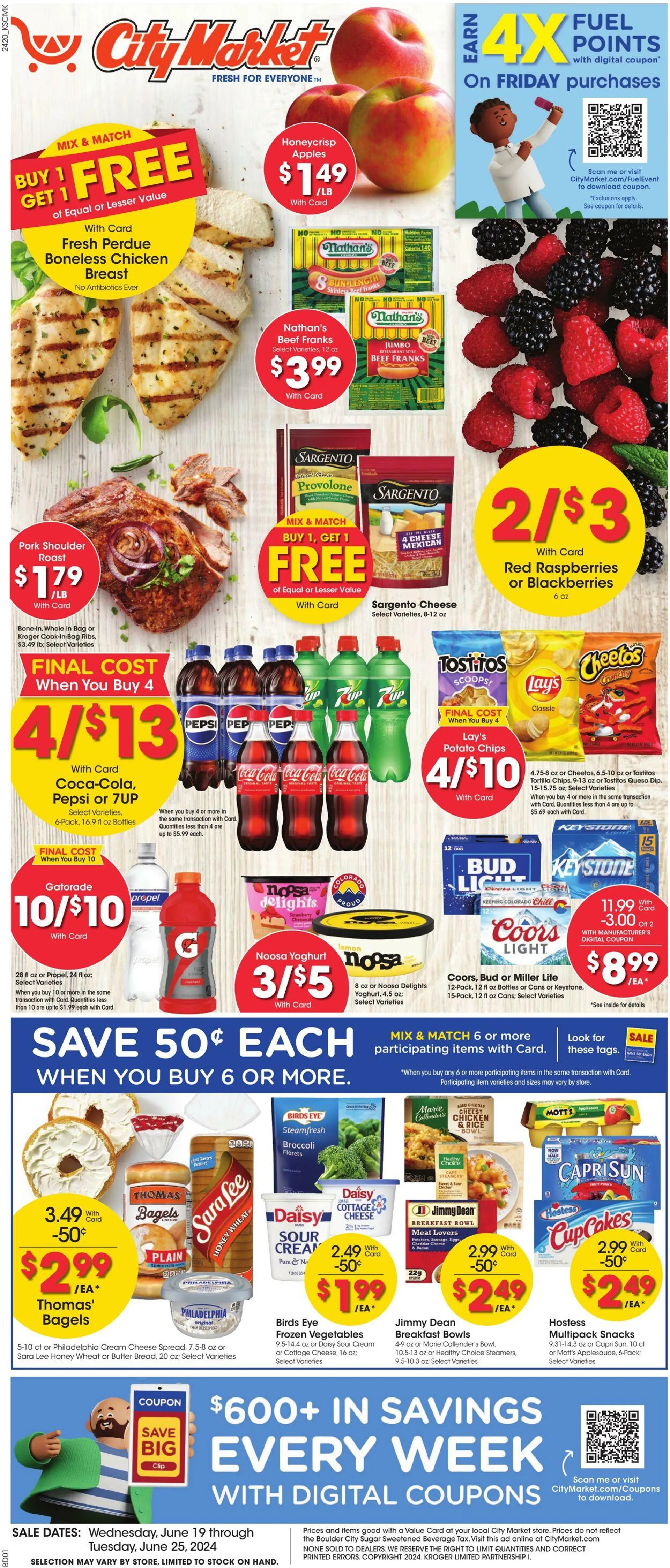 Weekly ad City Market from June 19 to June 25 2024 - Page 1