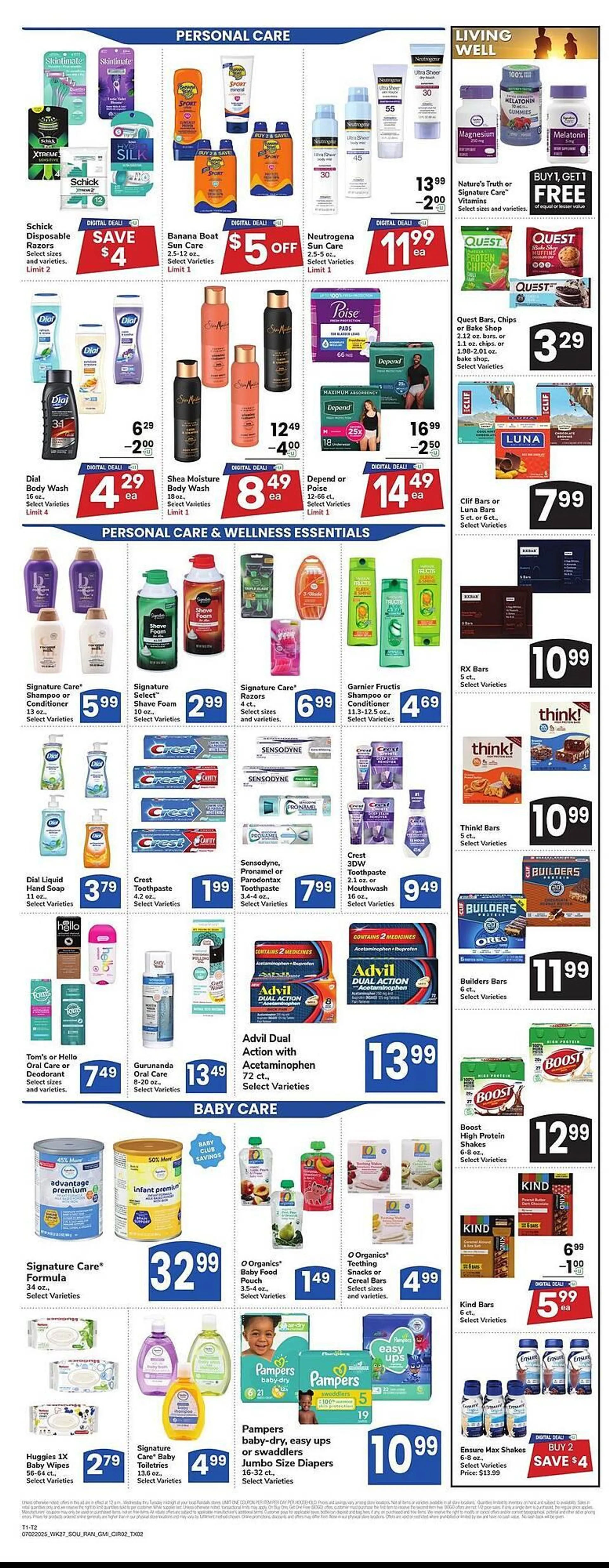 Weekly ad Randalls Weekly Ad from July 2 to July 11 2025 - Page 5