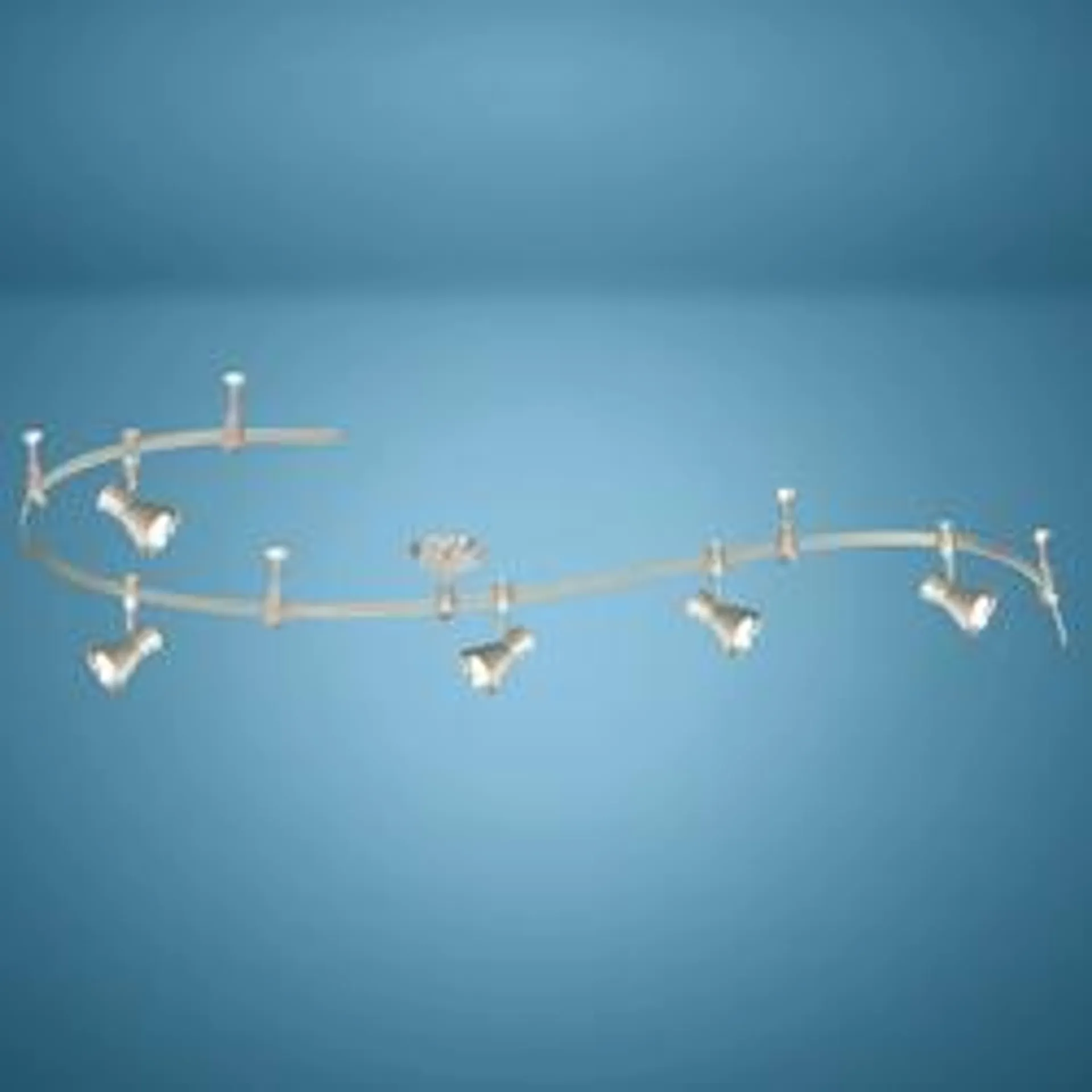 Patriot Lighting® Sandra 5-Light Nickel LED Flexible Track Light