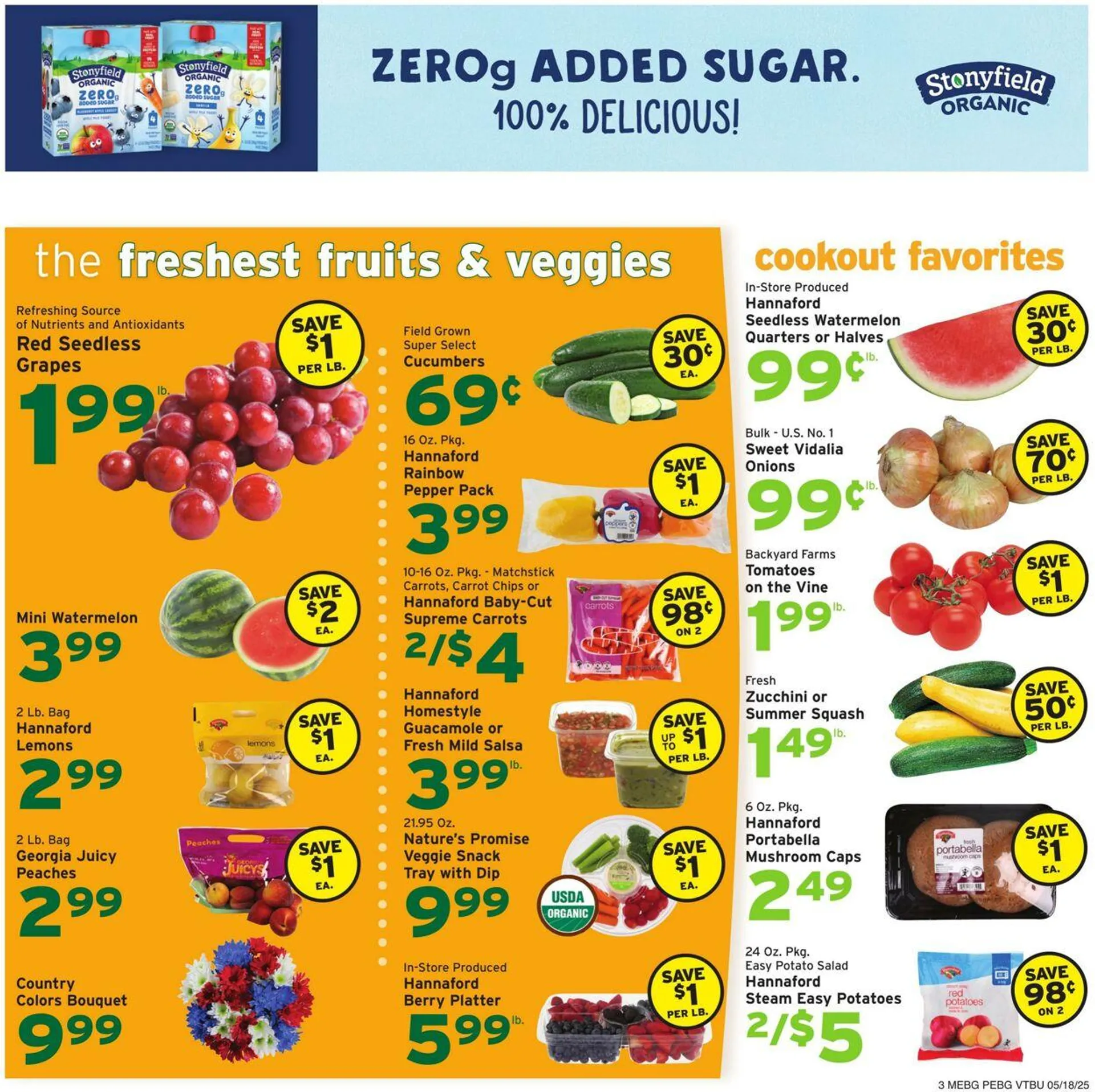 Weekly ad Hannaford Current weekly ad from May 18 to May 24 2025 - Page 3