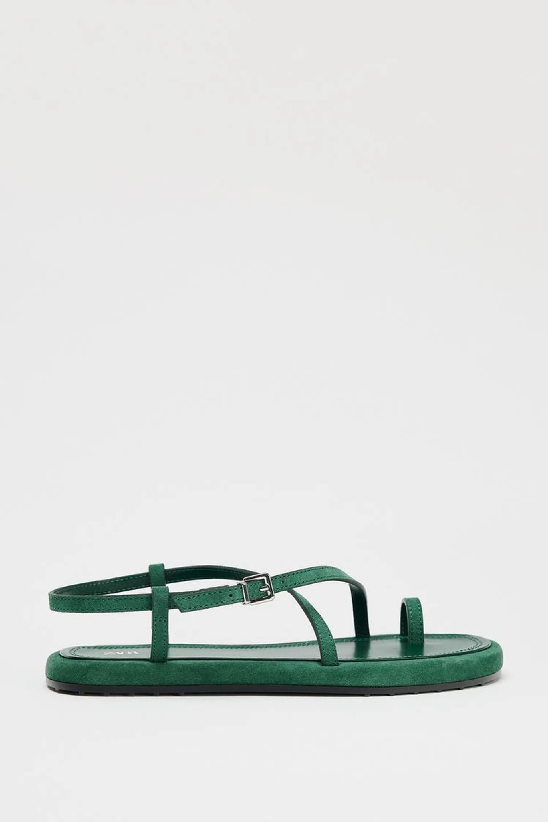 LEATHER STRAP SANDALS