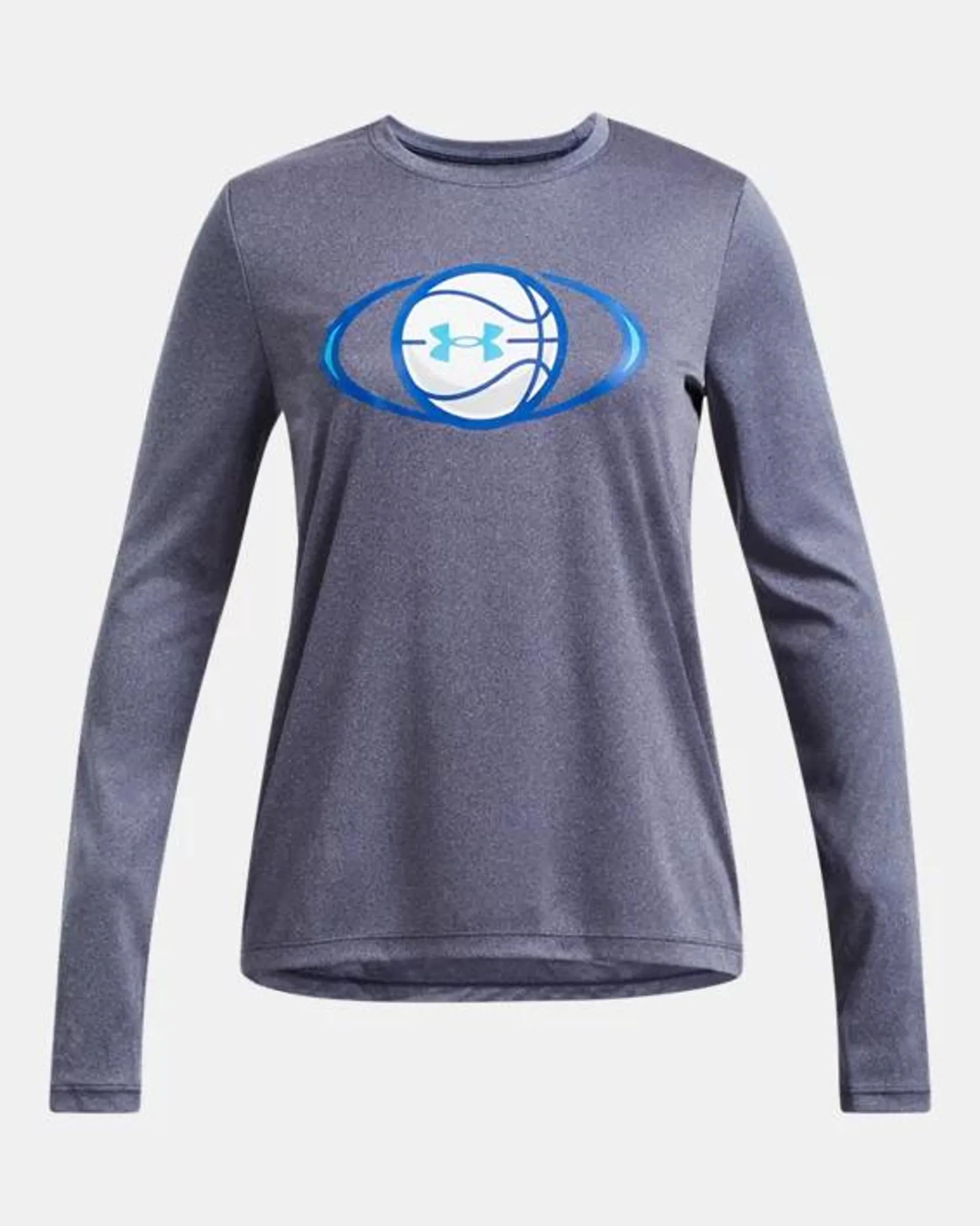 Girls' UA Velocity Basketball Long Sleeve