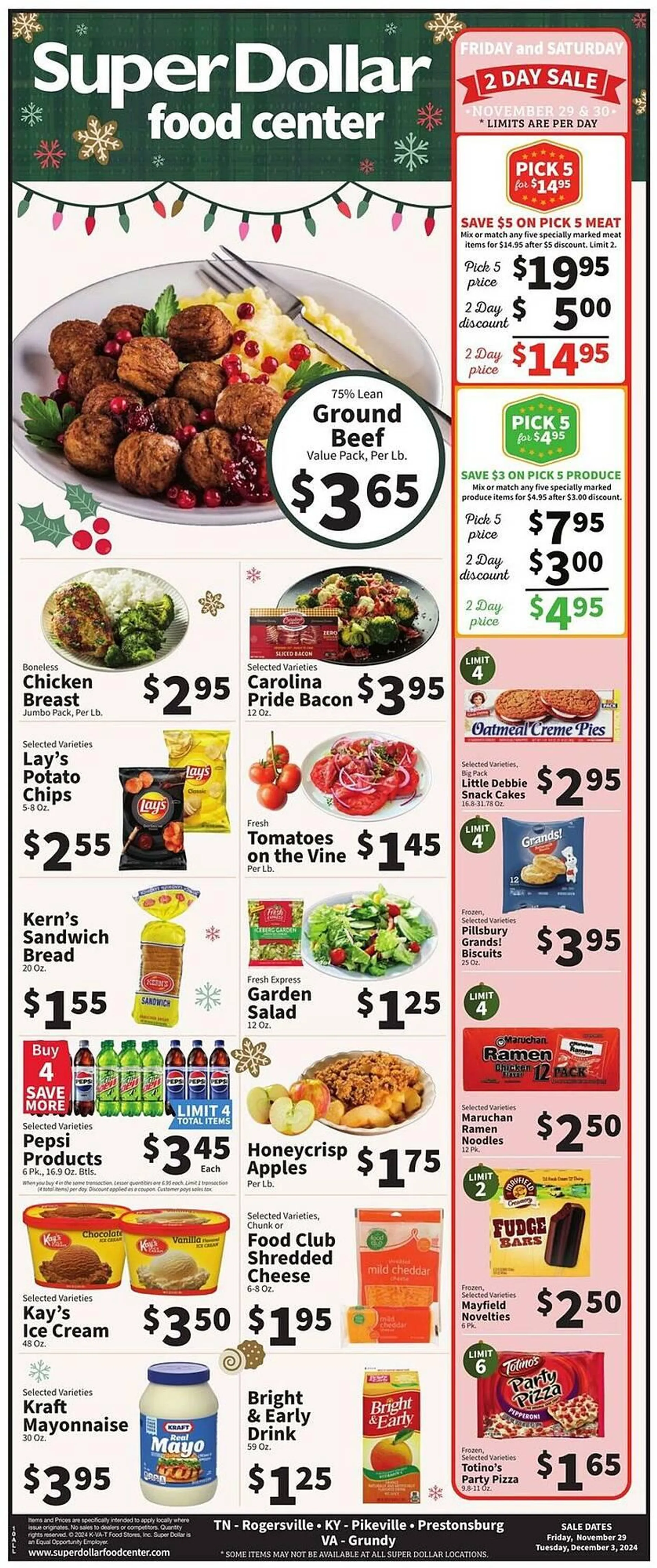 Super Dollar Food Center Weekly Ad - 1