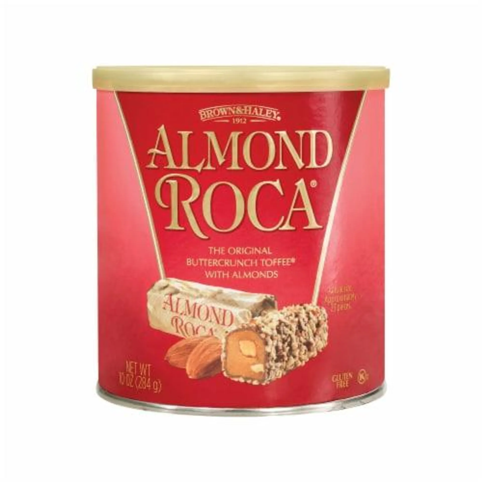 Brown & Haley® Almond Roca® Buttercrunch Toffee Holiday Candy Canister