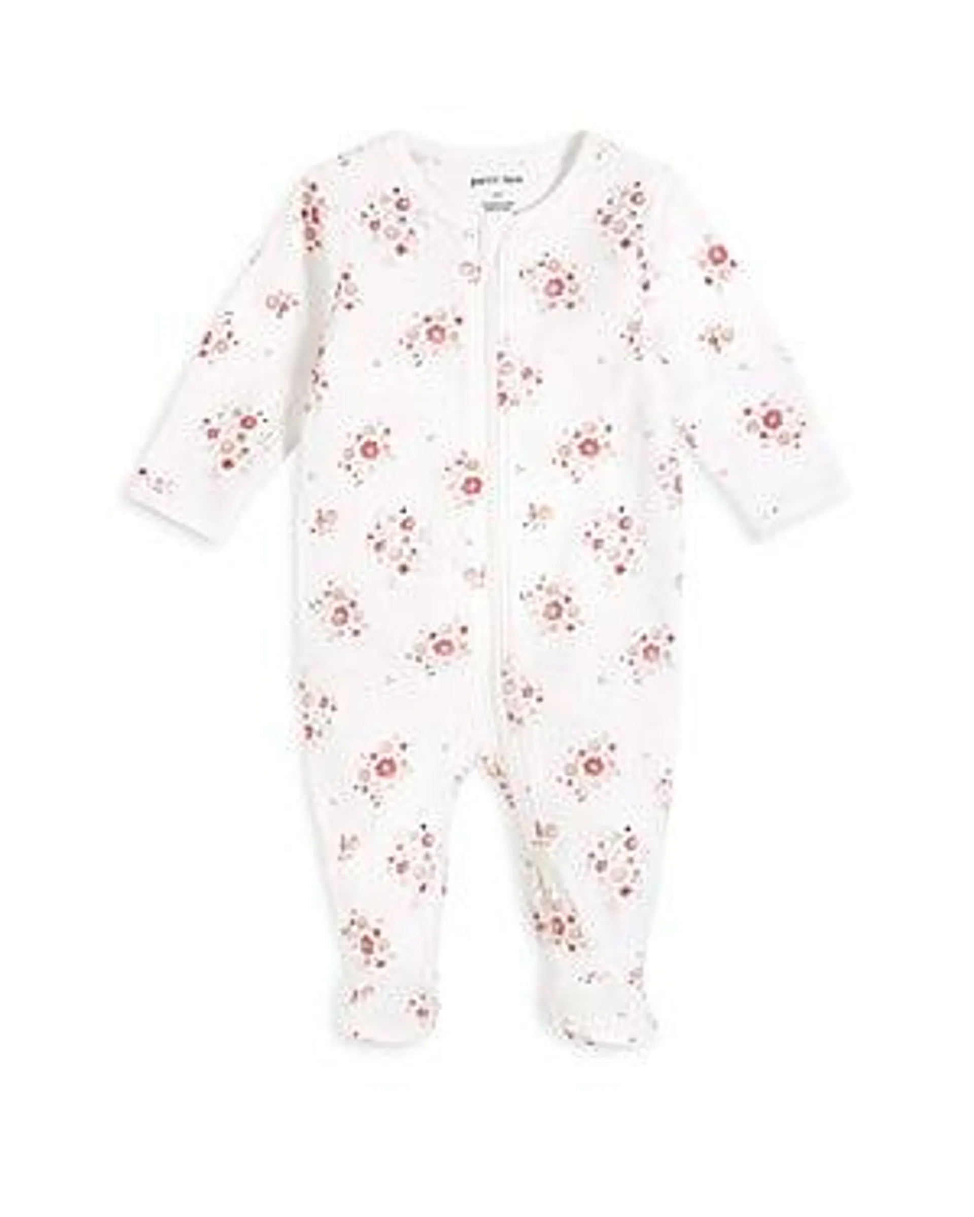 Petit Lem Wildflower Print Footie Sleeper 1 Piece