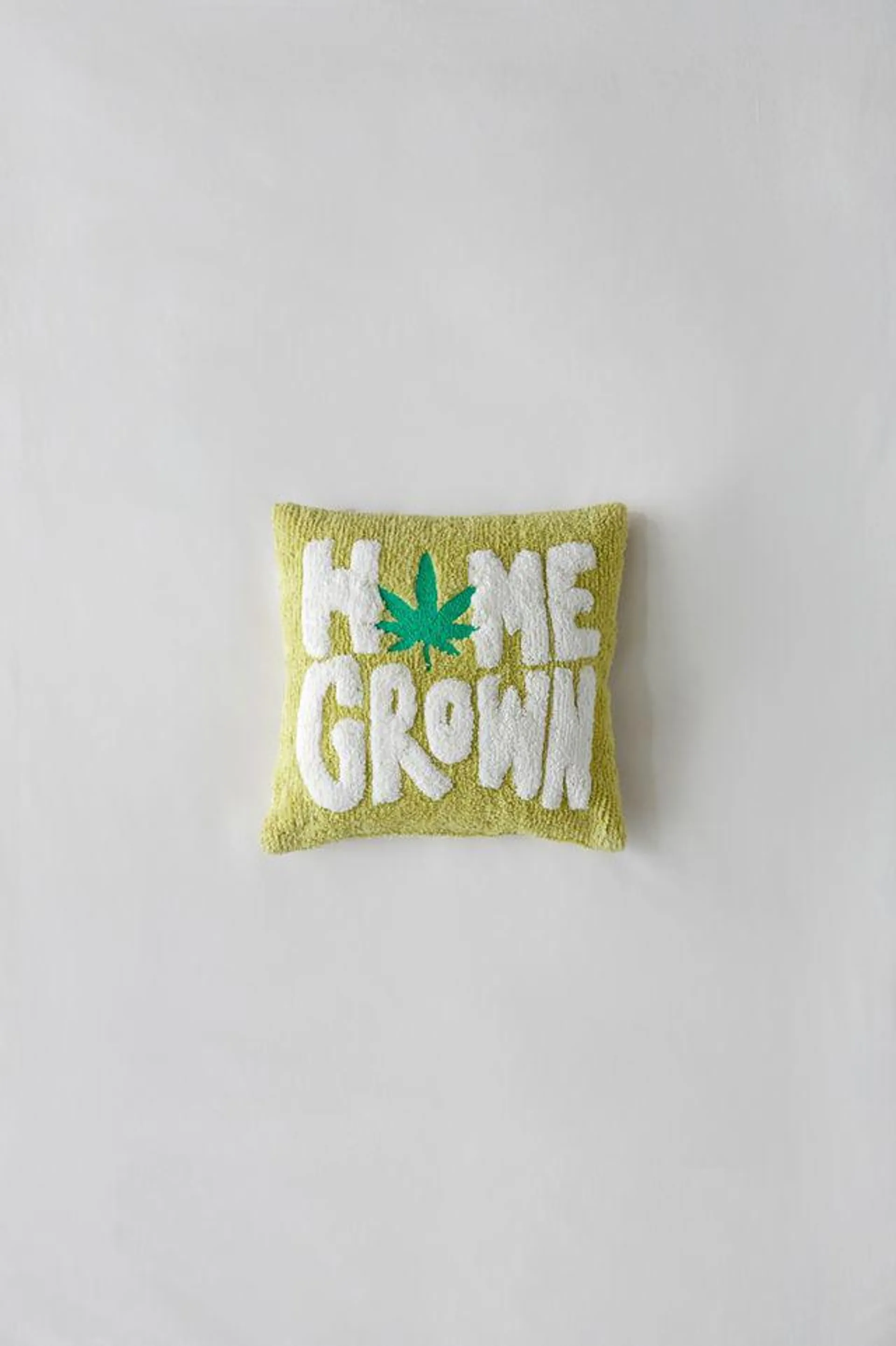 Home Grown Throw Pillow