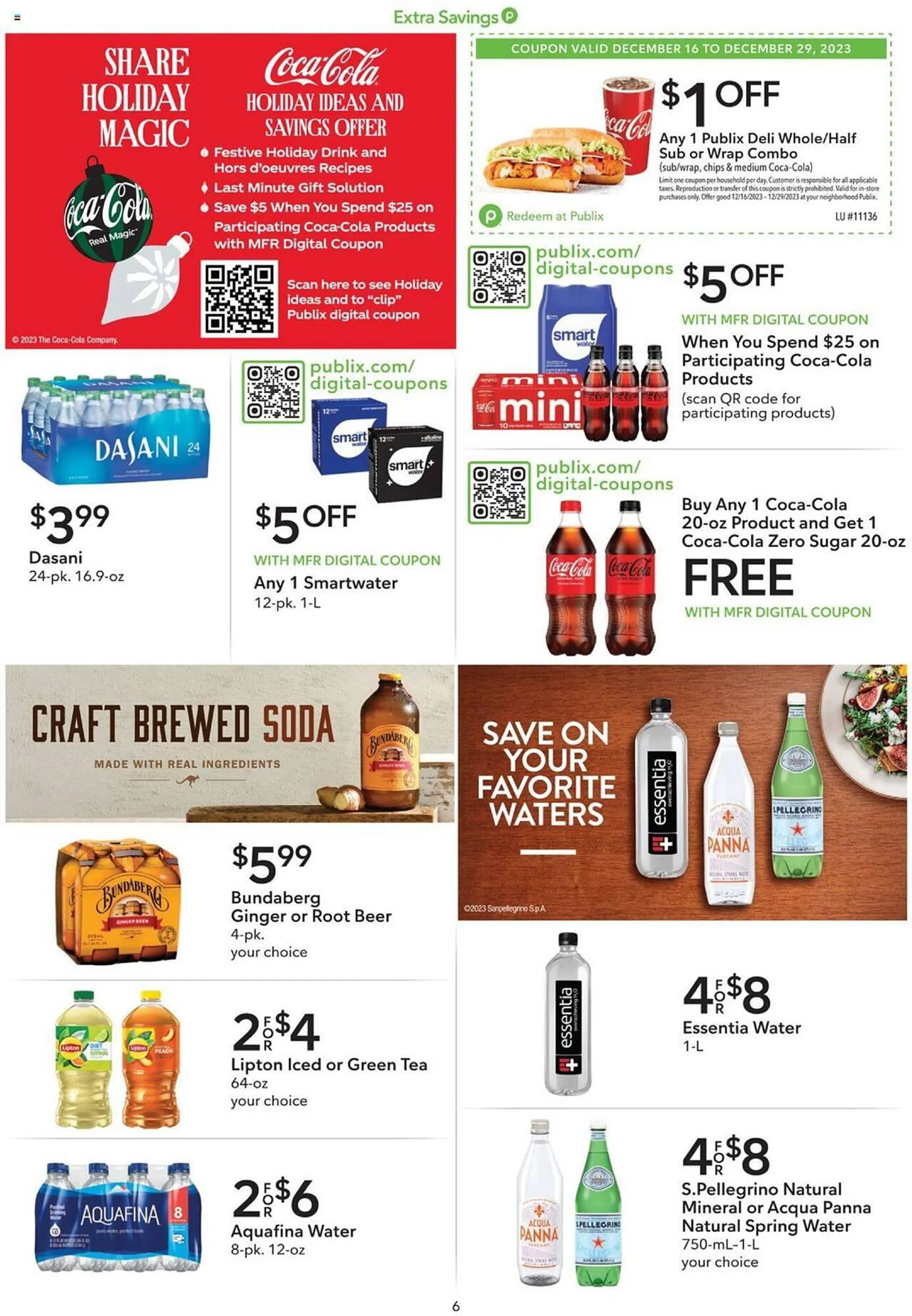 Weekly ad Publix Weekly Ad from December 16 to December 29 2023 - Page 6