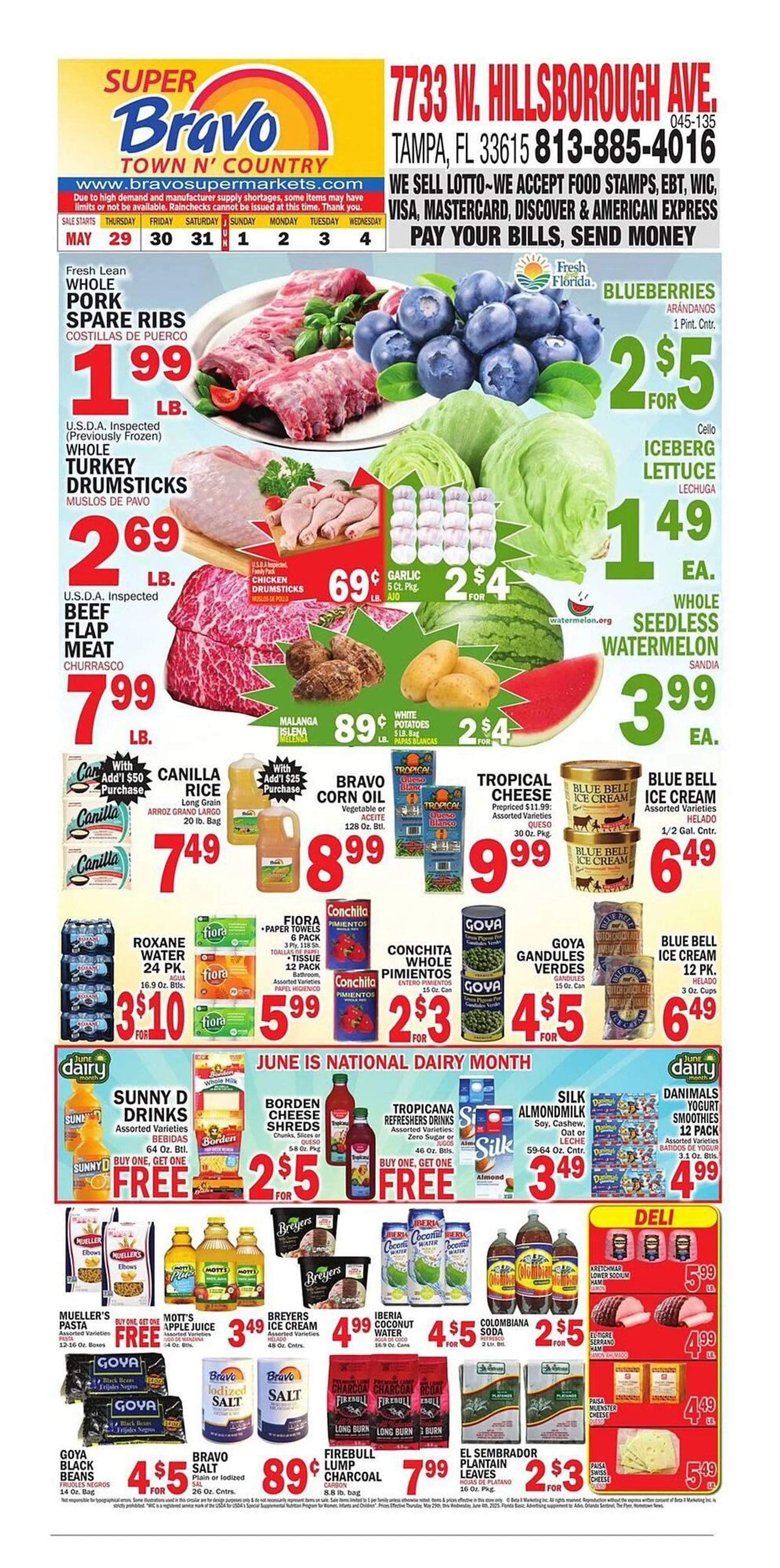 Weekly ad Bravo Supermarkets Weekly Ad from June 3 to June 4 2025 - Page 1