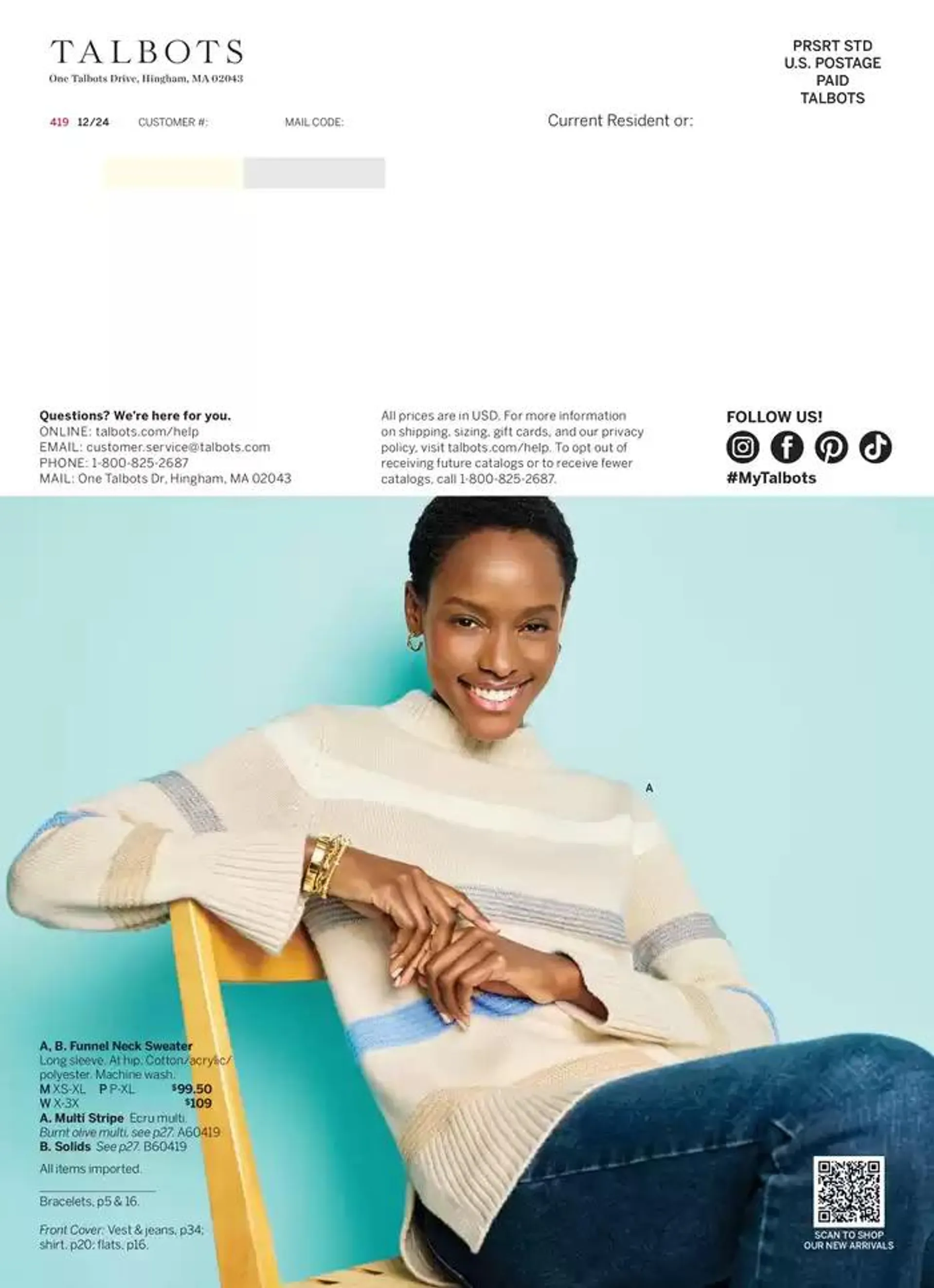 Weekly ad Talbots Cheers to 2025! from December 25 to January 8 2025 - Page 31