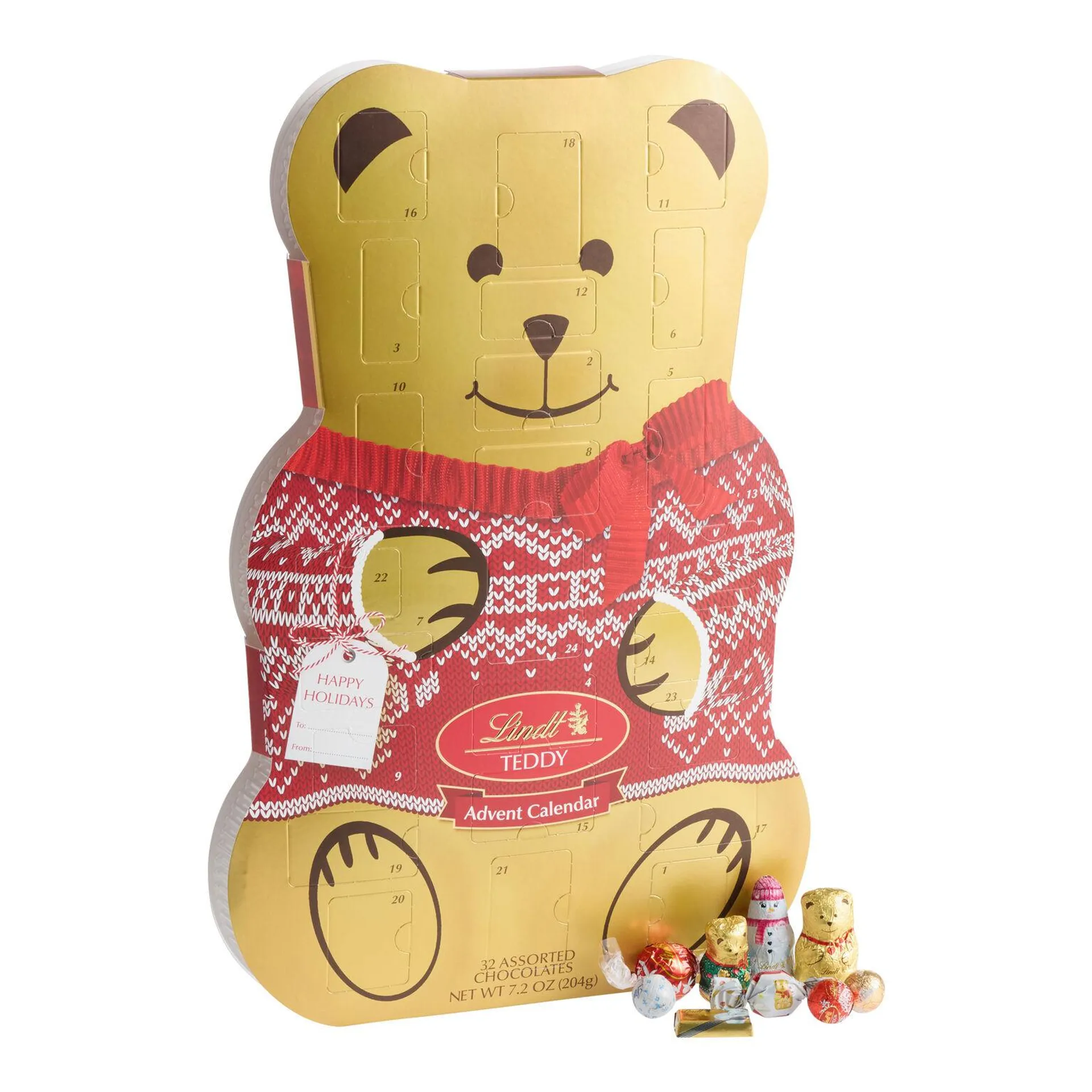 Lindt Teddy Bear Milk Chocolate Advent Calendar