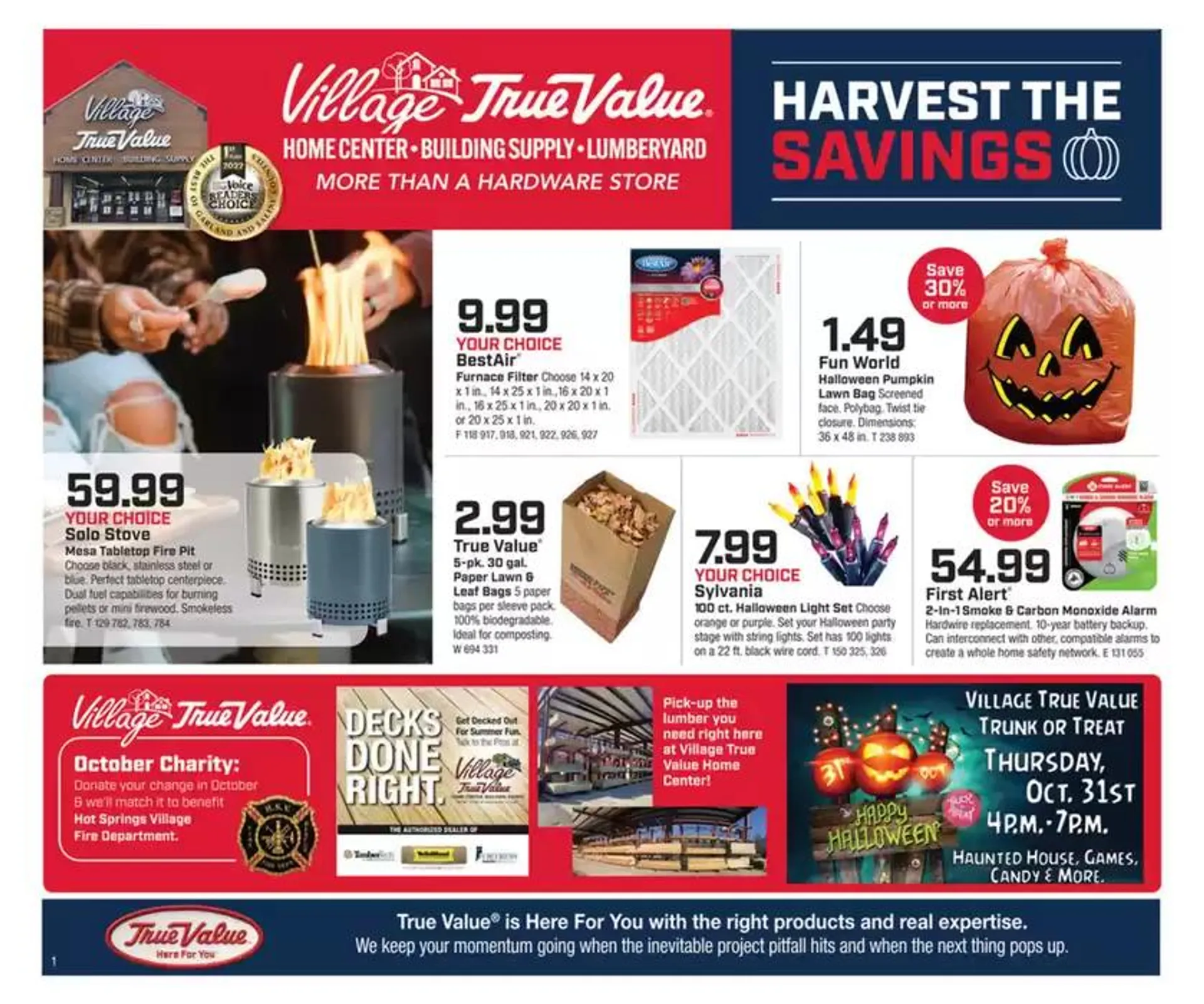 Weekly ad Current bargains and offers from October 1 to October 31 2024 - Page 1