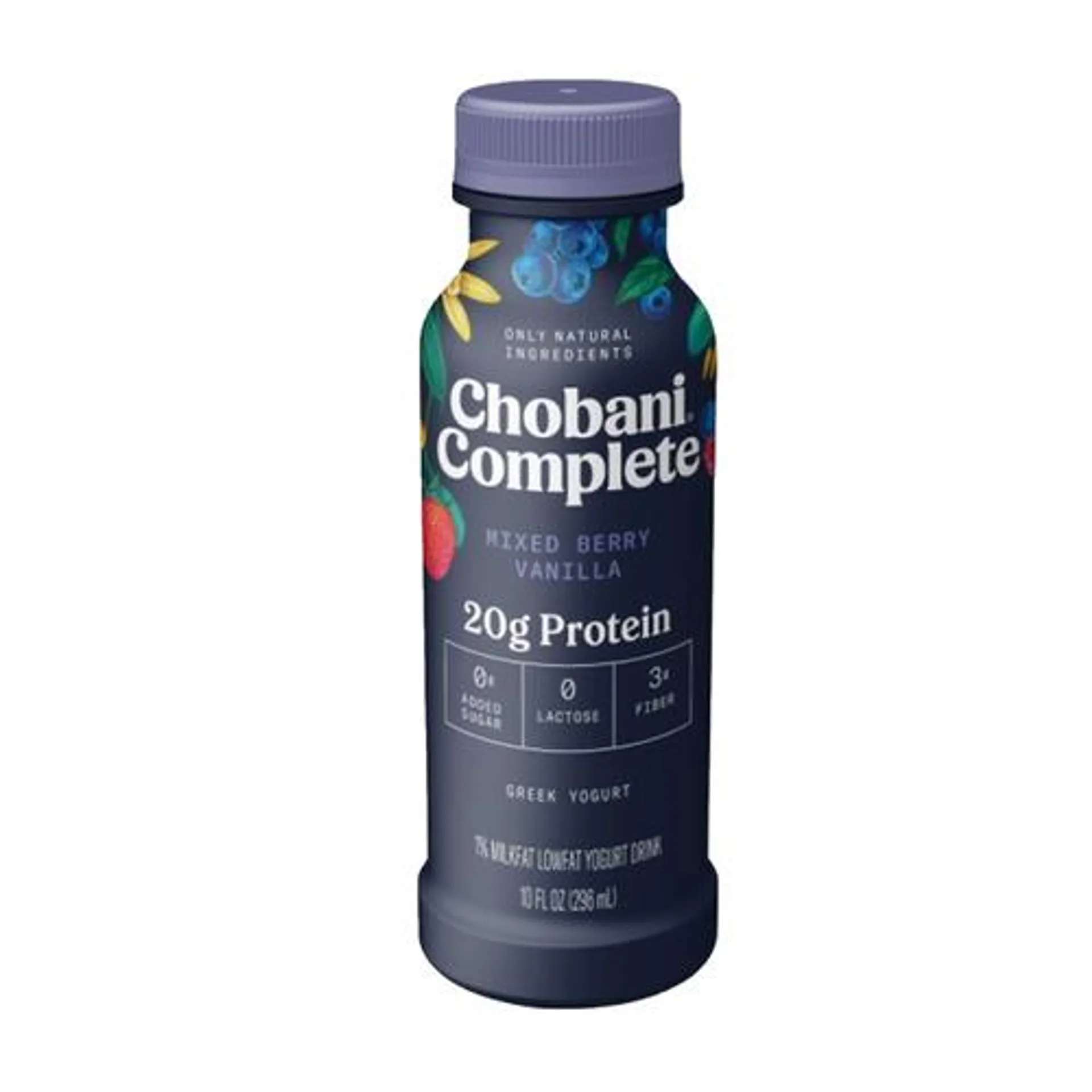 Chobani® complete yogurt drink, mixed berry