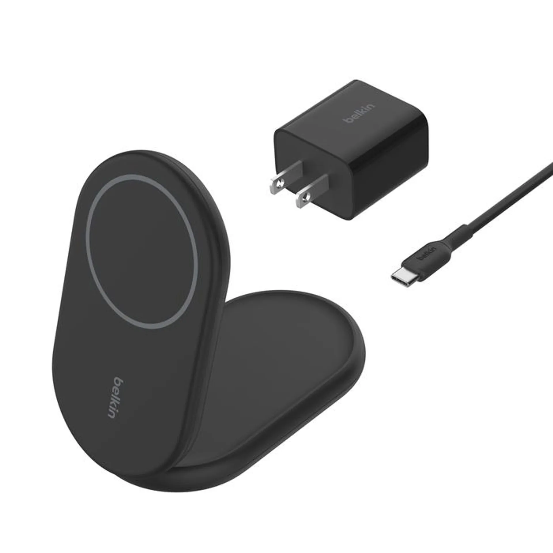 Magnetic Foldable Wireless Charger with Qi2 15W