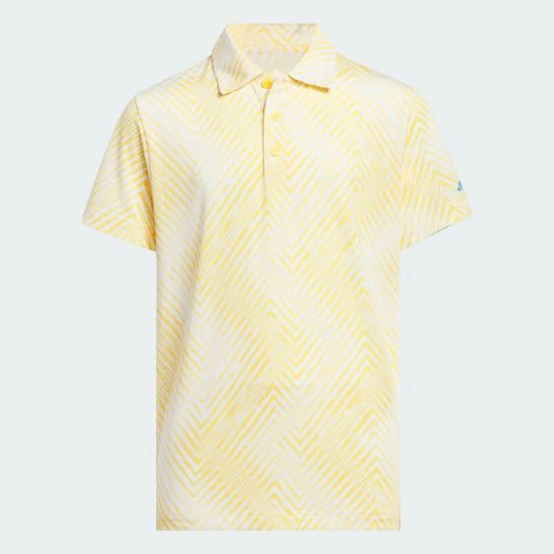 Herringbone Scripted Polo Shirt Kids