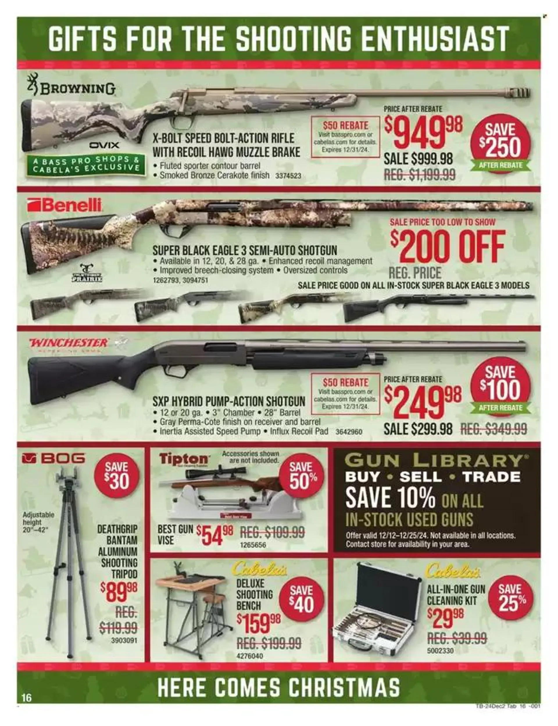 Weekly ad Cabela's Weekly ad from December 12 to December 25 2024 - Page 7