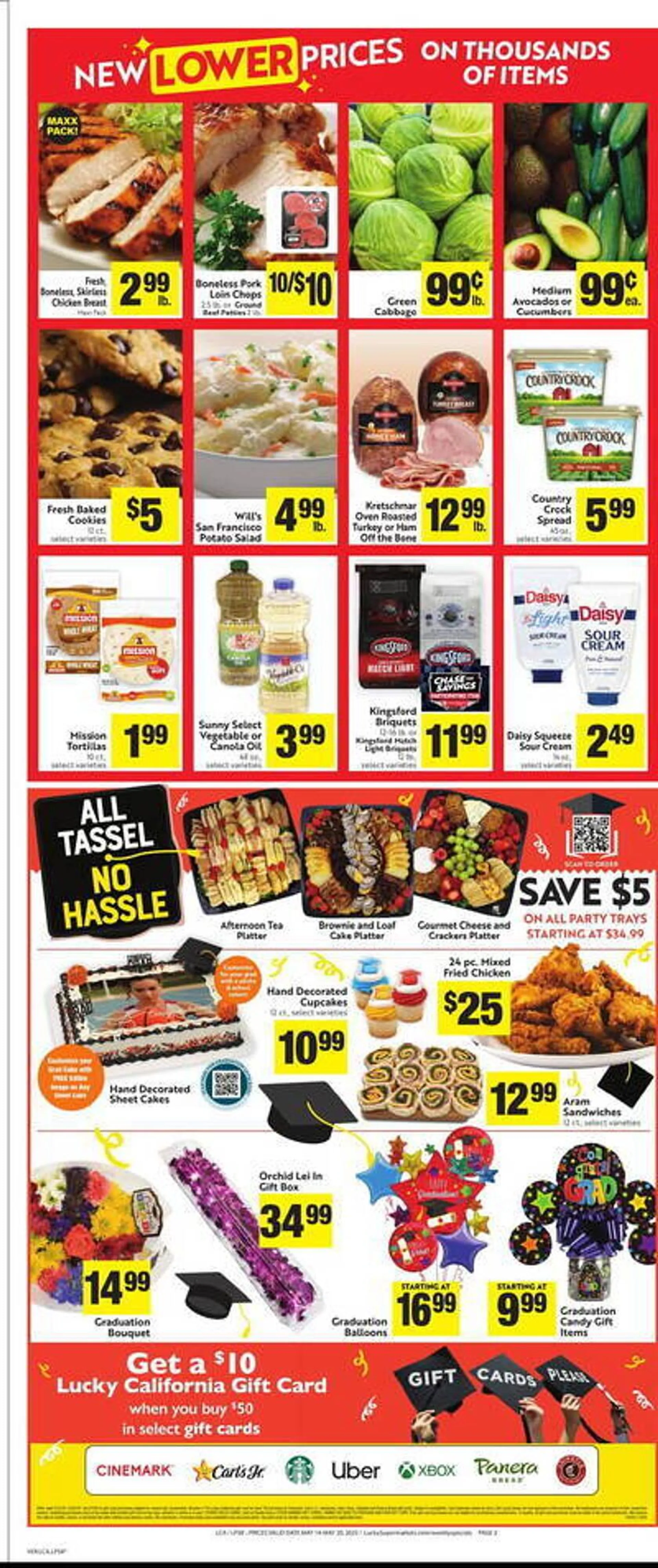 Weekly ad Lucky Supermarkets Weekly Ad from May 14 to May 20 2025 - Page 5