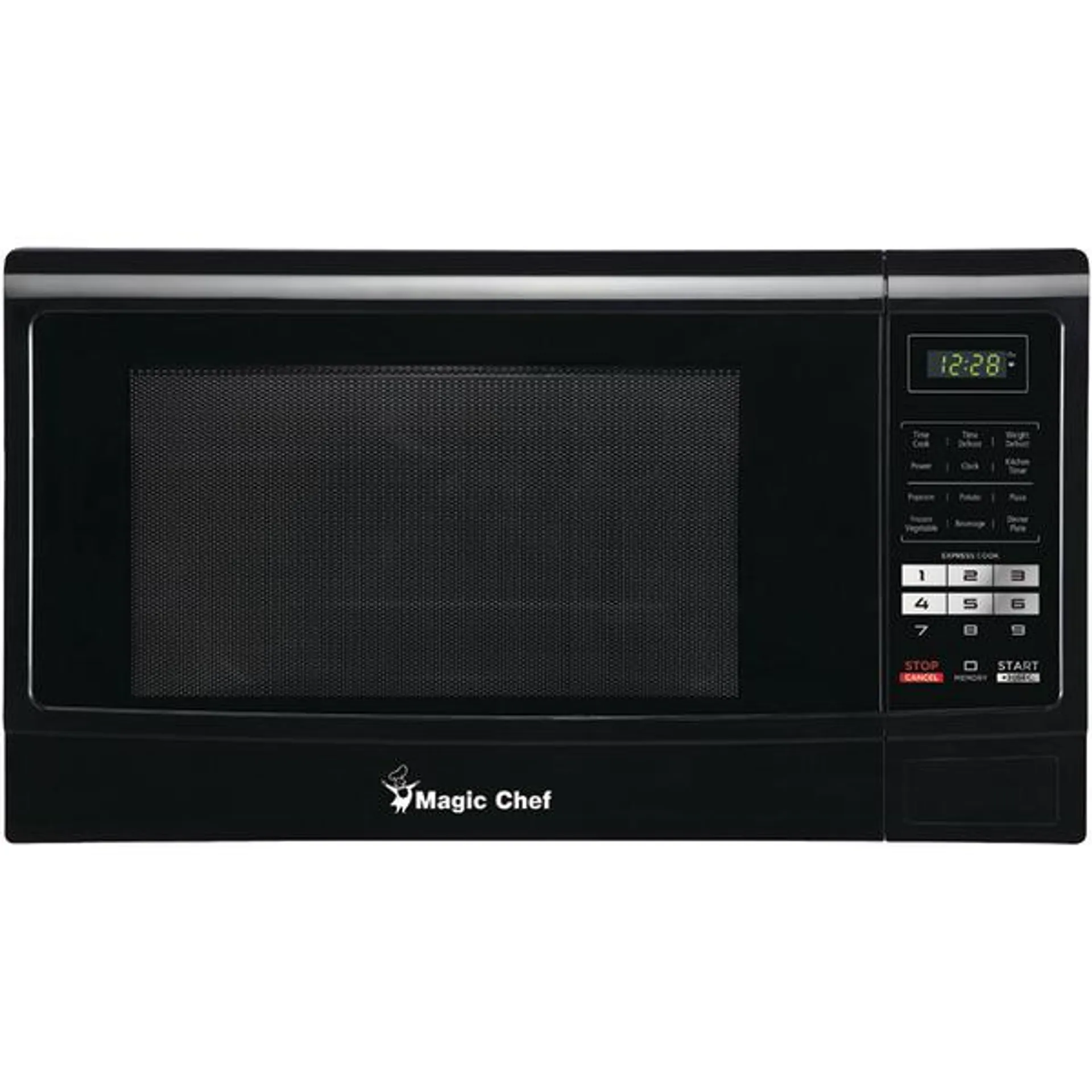 Magic Chef Countertop Microwave, Black - 1.6 Cu ft