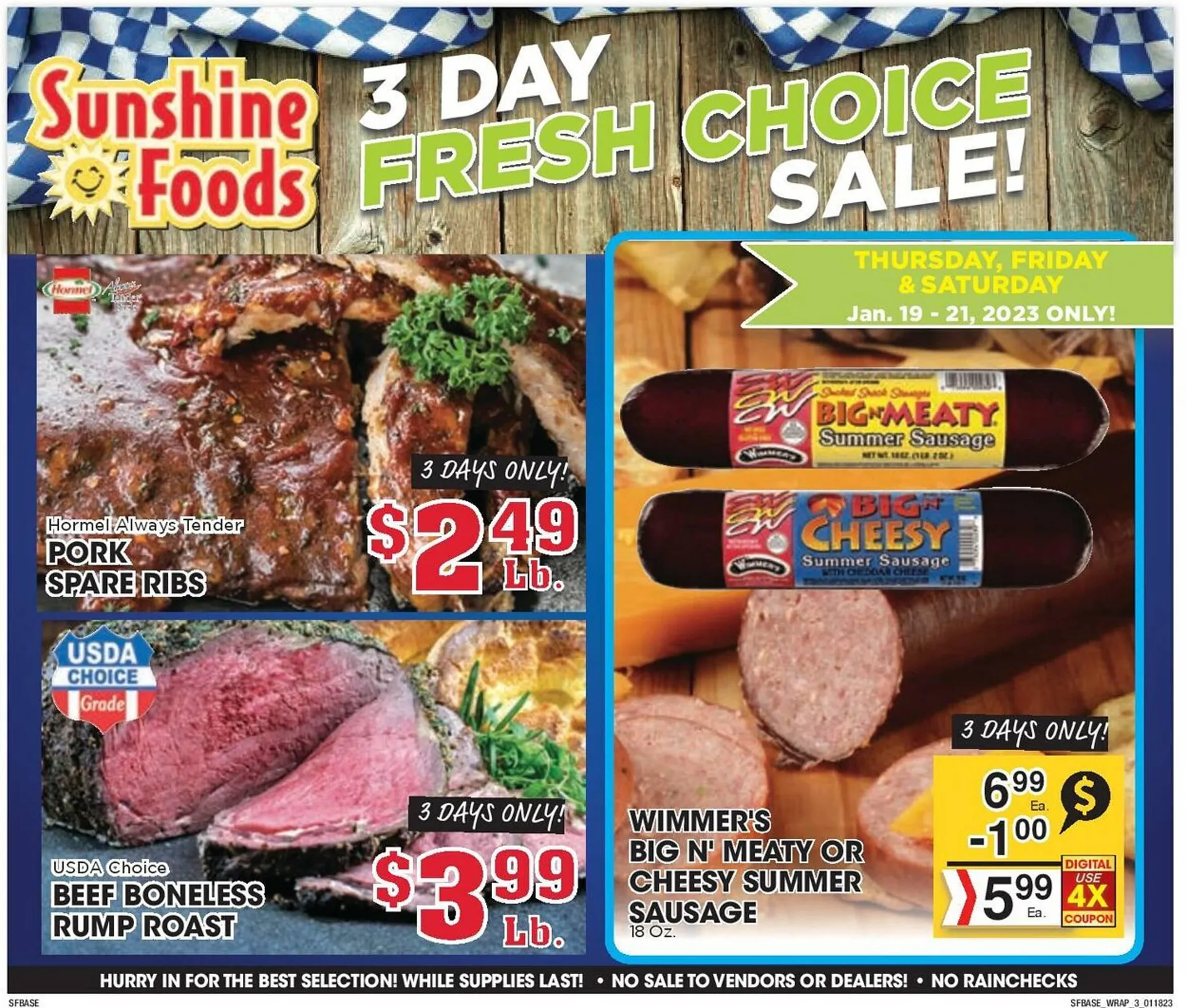 Sunshine Foods ad - 11