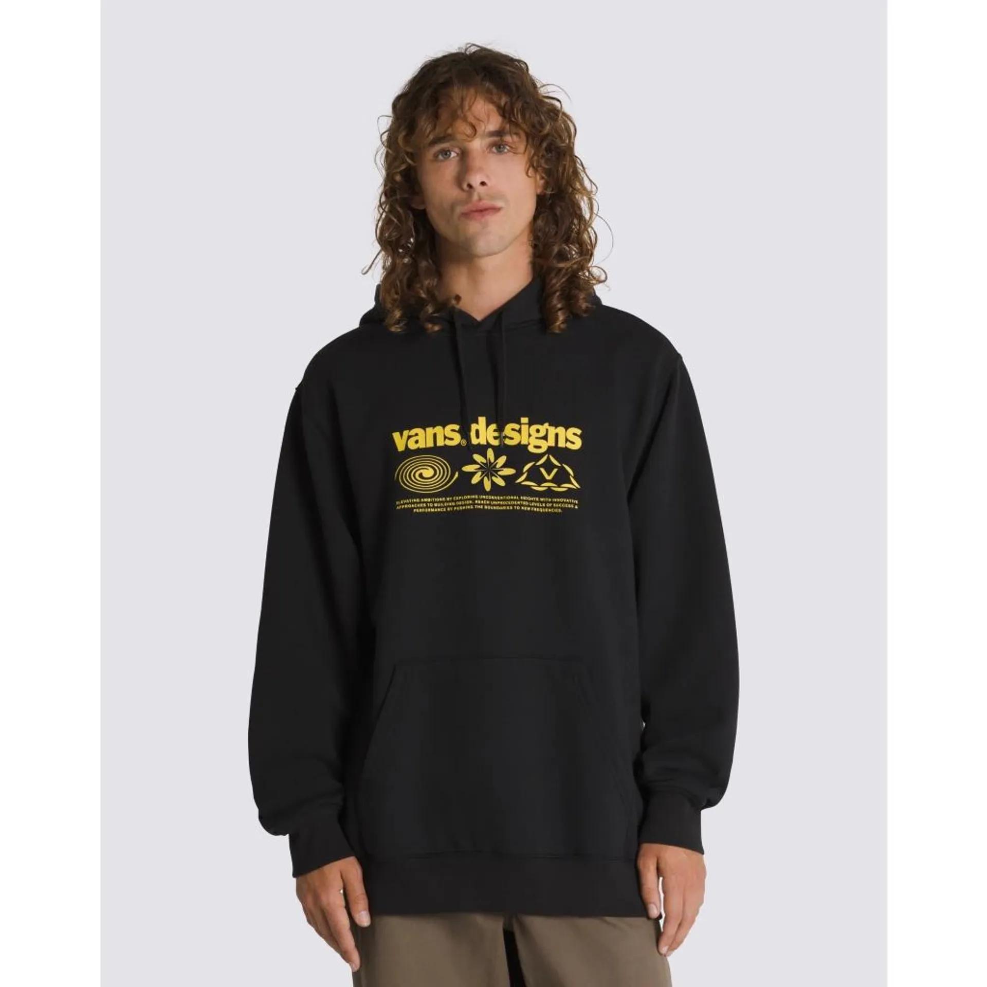 Researcher Loose Fleece Pullover Hoodie