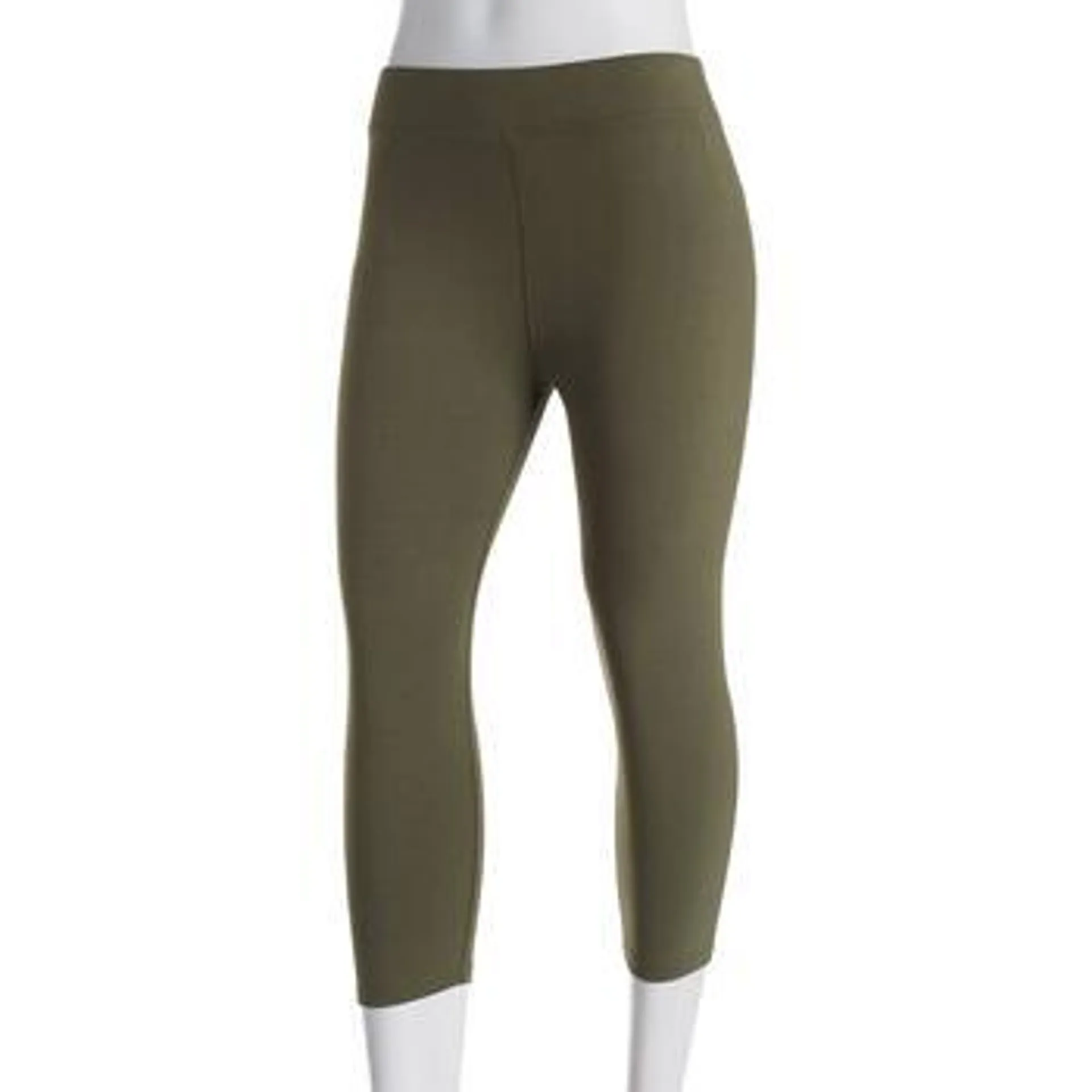 Petite Architect® Capri Solid Leggings