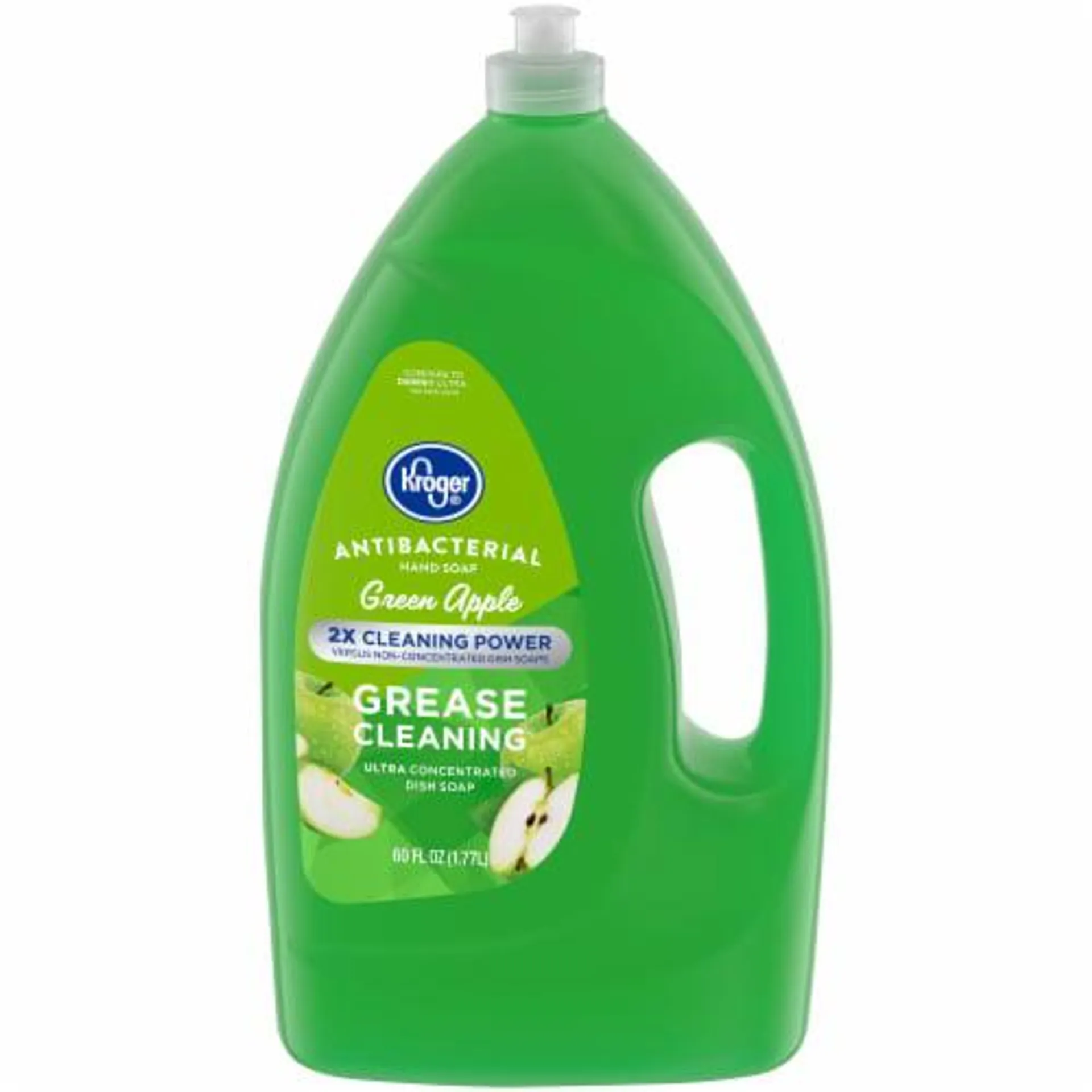 Kroger® Green Apple Grease Cleaning Antibacterial Dish Soap