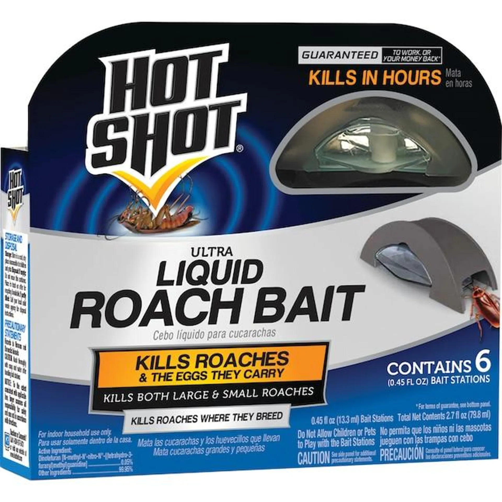 Hot Shot 0.45-fl oz ULTRA Liquid Roach Bait (6-Pack)