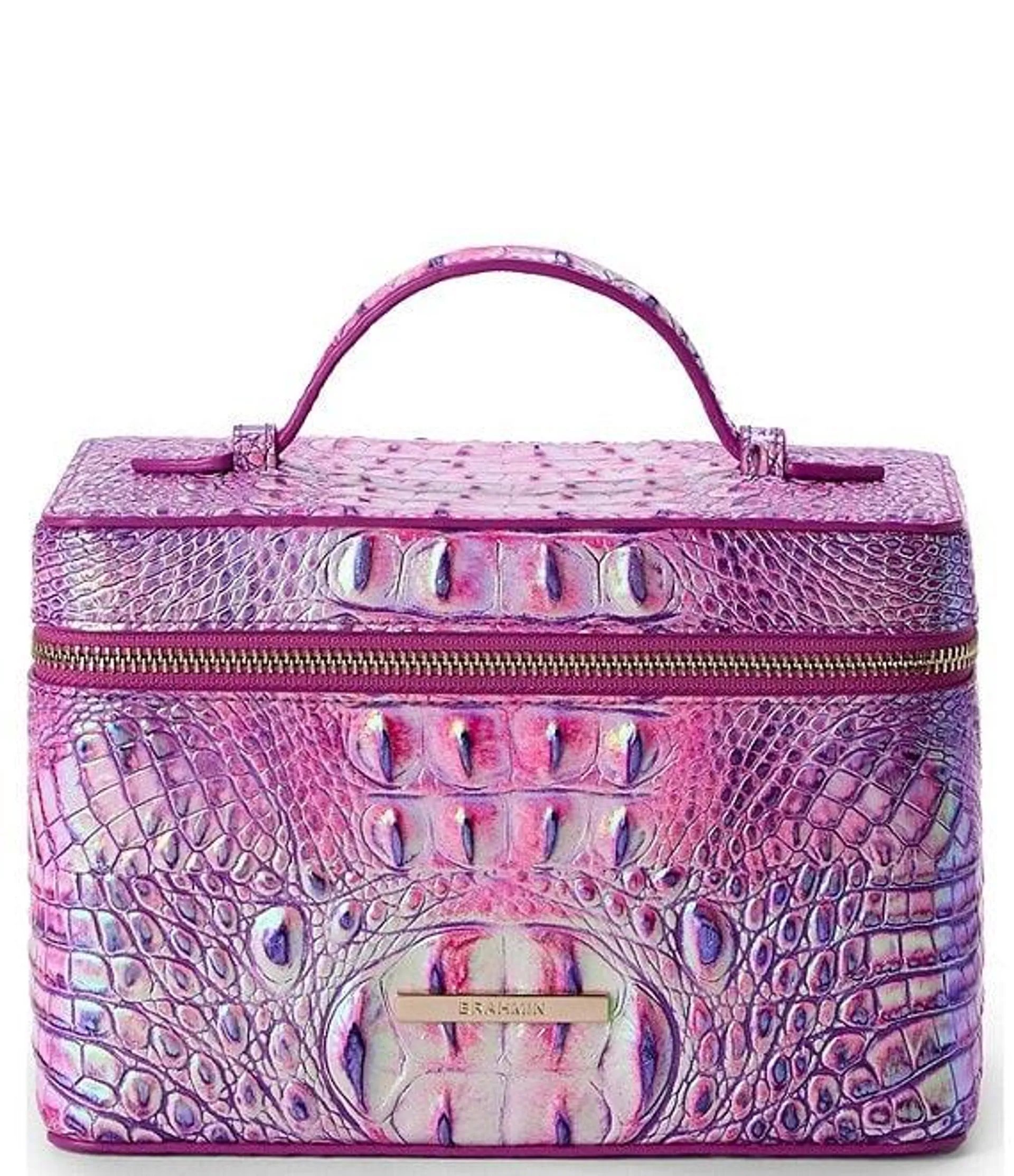 Purple Iris Melbourne Collection Charmaine Iridescent Travel Makeup Bag